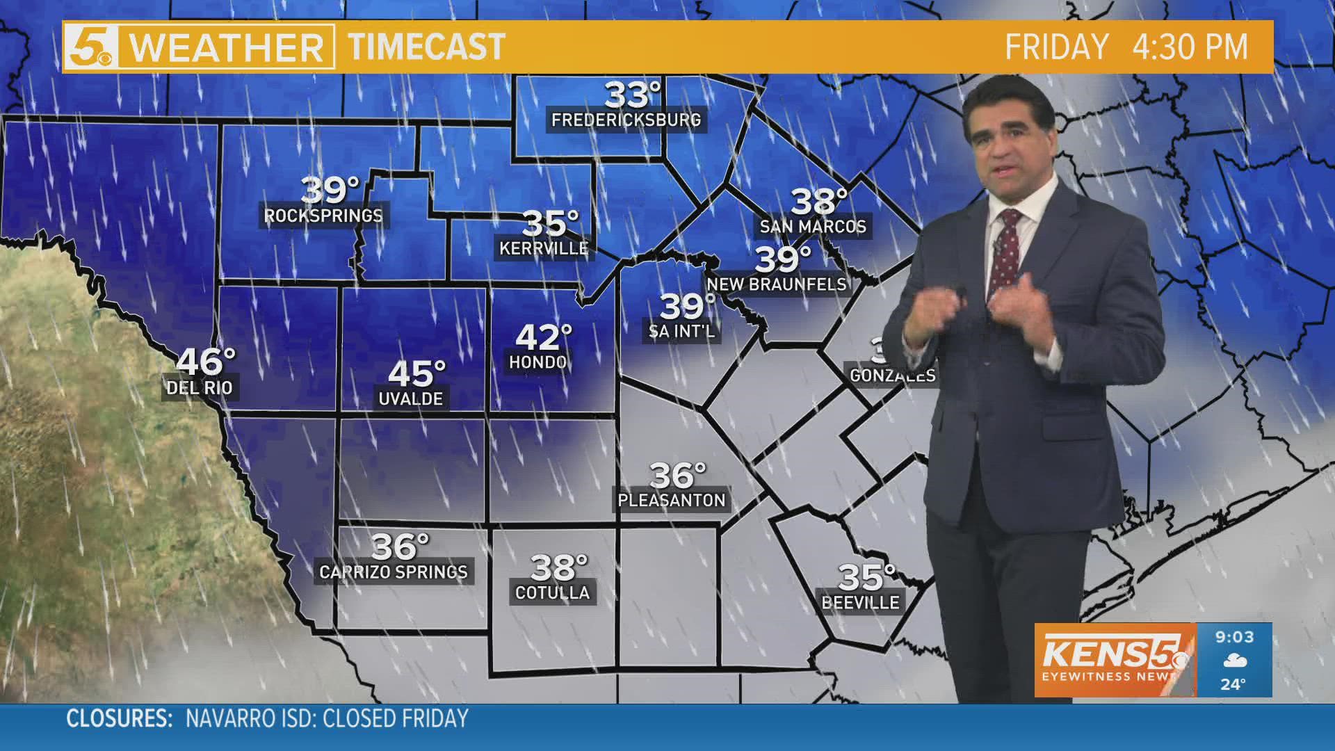 KENS 5 is bringing you special coverage as we navigate through this February winter storm.