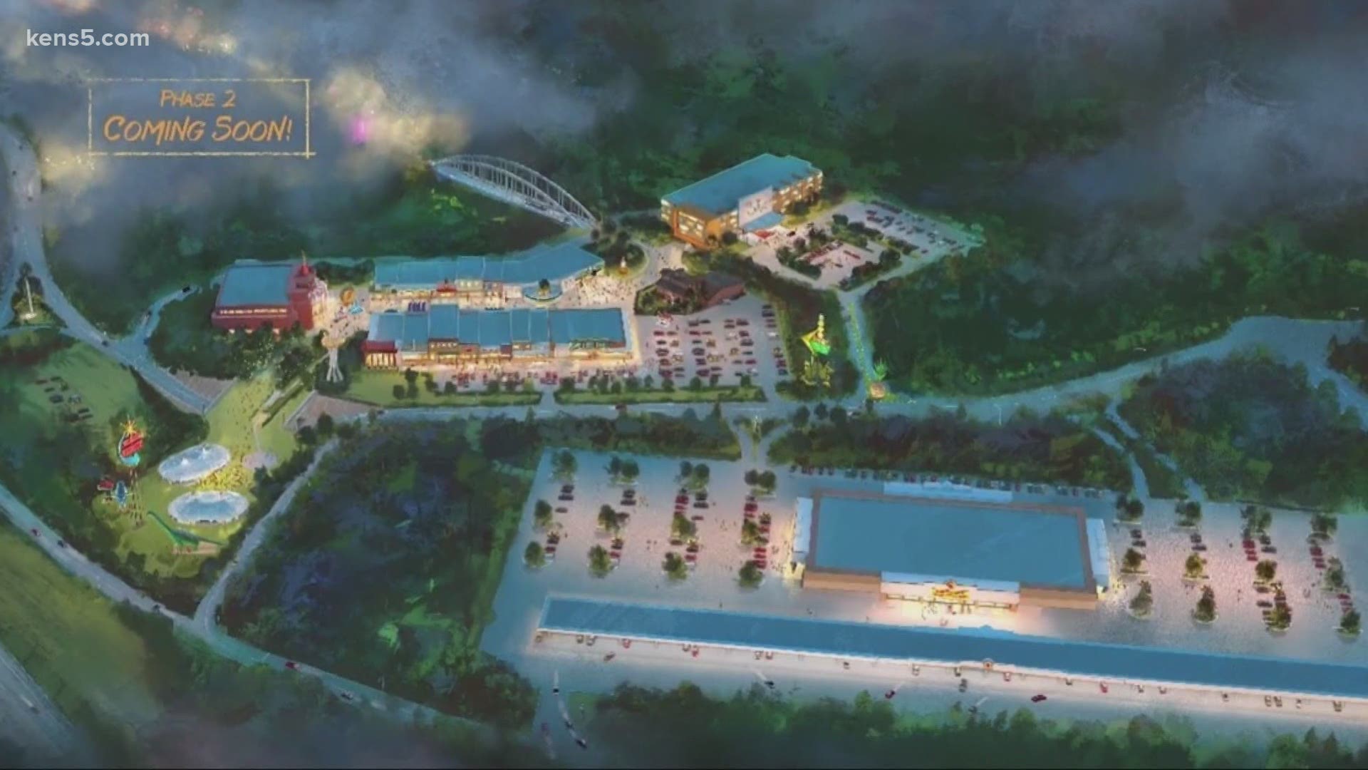 The largest location is currently in New Braunfels, but soon the world's largest travel center will have 120 fuel pumps on 2,200 acres in Tennessee near the Smokies.
