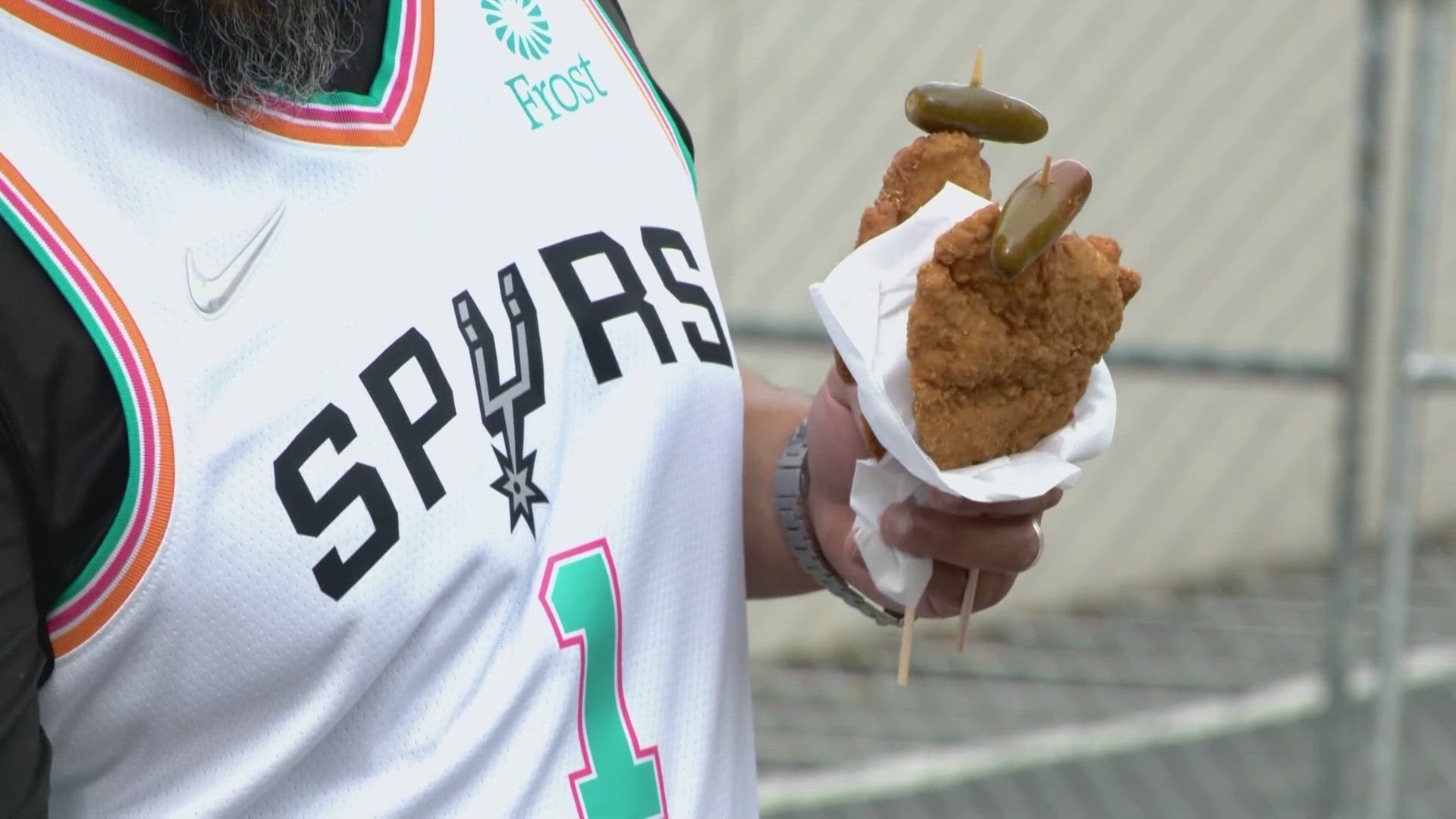 Aside from oysters, it's the place to get the coveted chicken-on-a-stick.