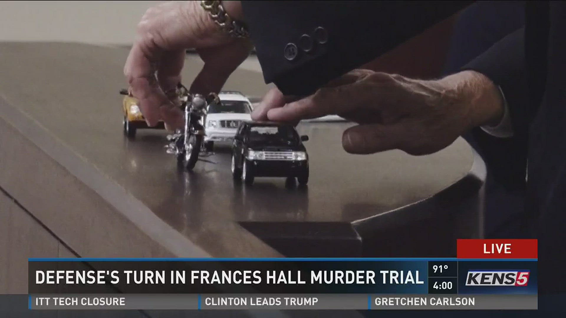 Defense's turn in Frances Hall murder trial