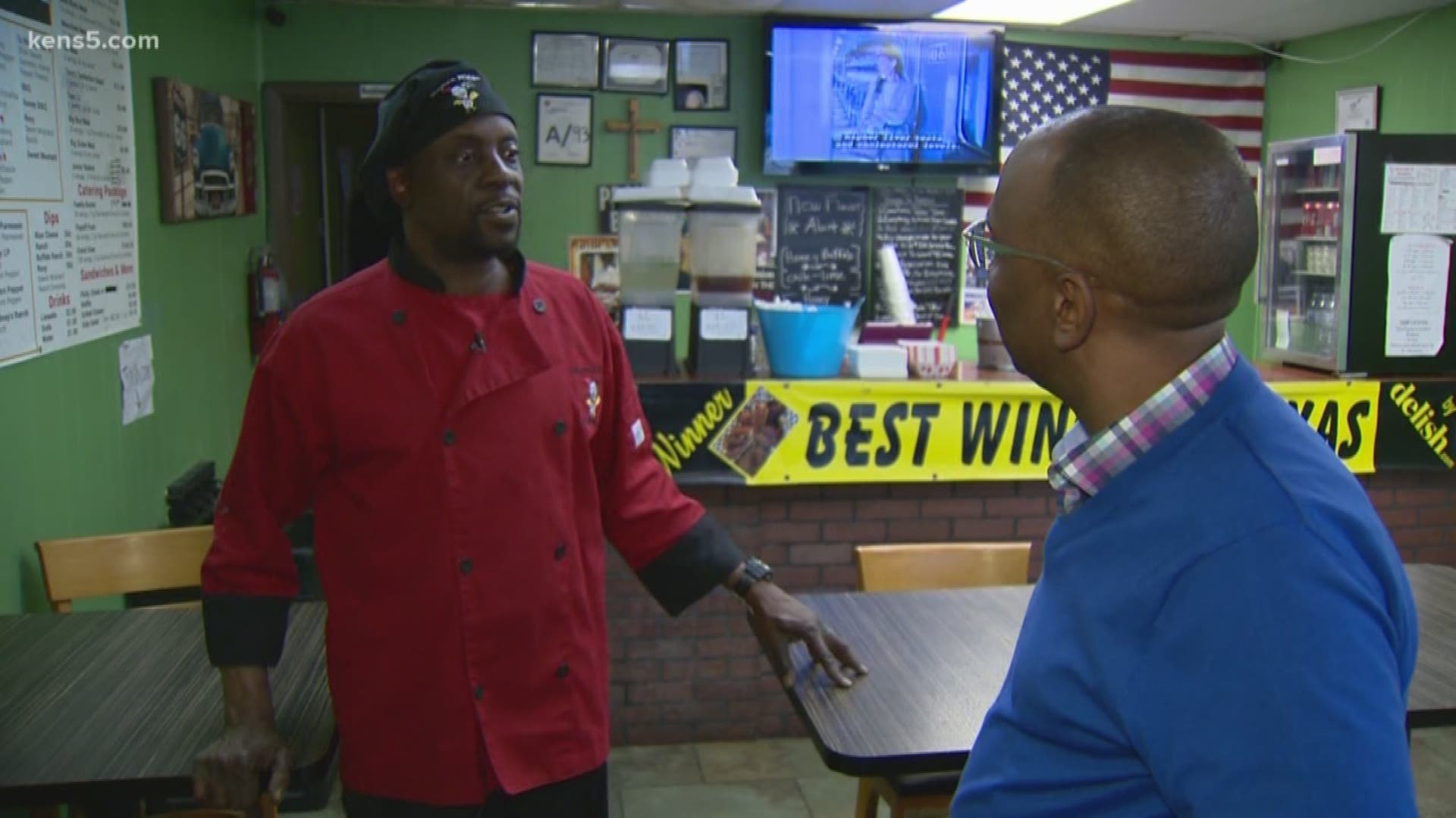 You can't watch the Super Bowl this Sunday without game-time grub, so Neighborhood Eats went to investigate a restaurant voted best wings in Texas.