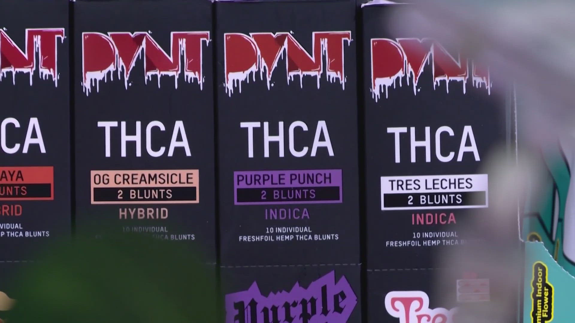The governor says he wants to allow only non-intoxicating hemp products, with less than 3 milligrams of THC for adults 21 and older. 