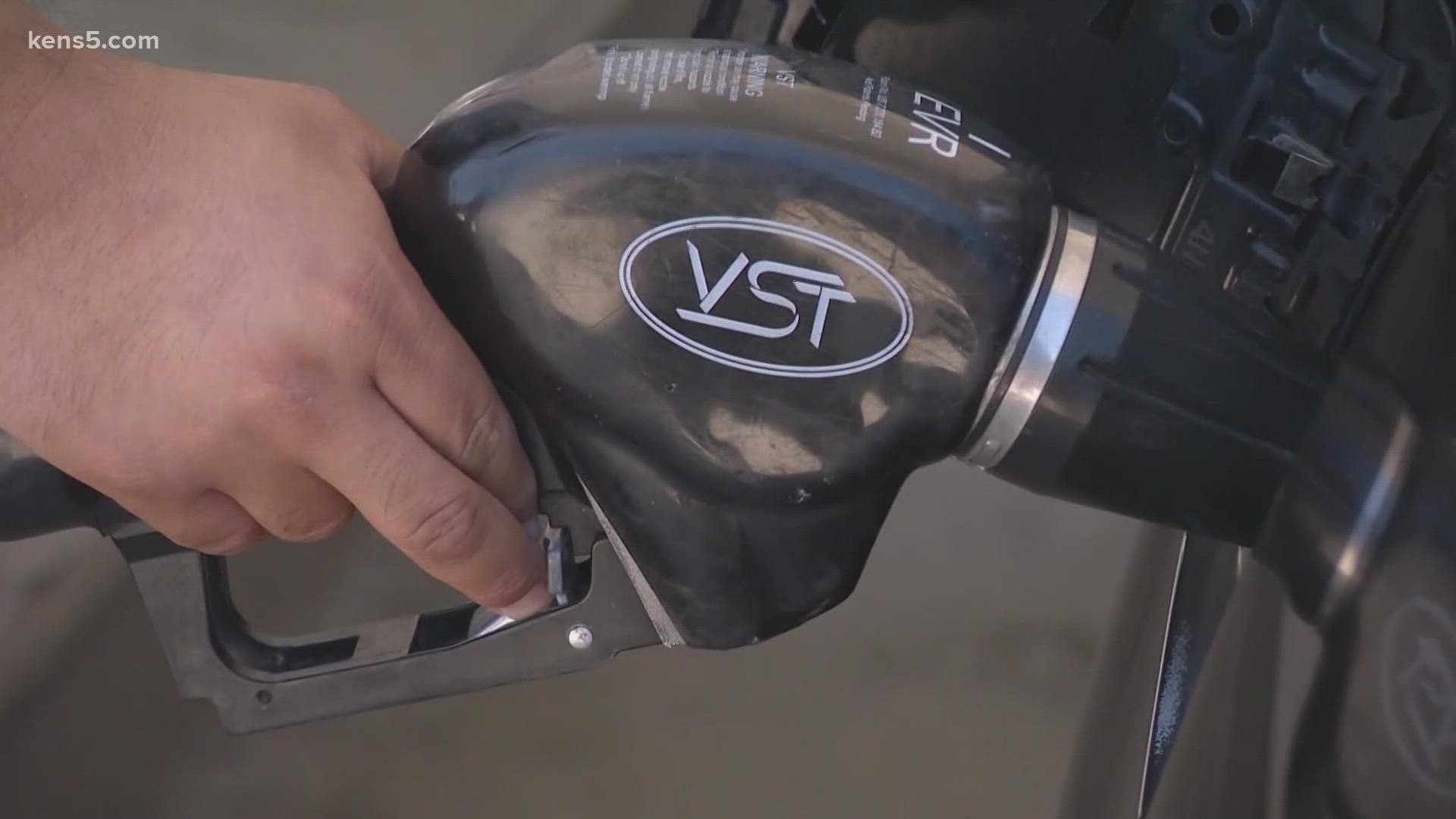 San Antonio drivers are paying $2.87 per gallon of unleaded gasoline, according to AAA Texas.