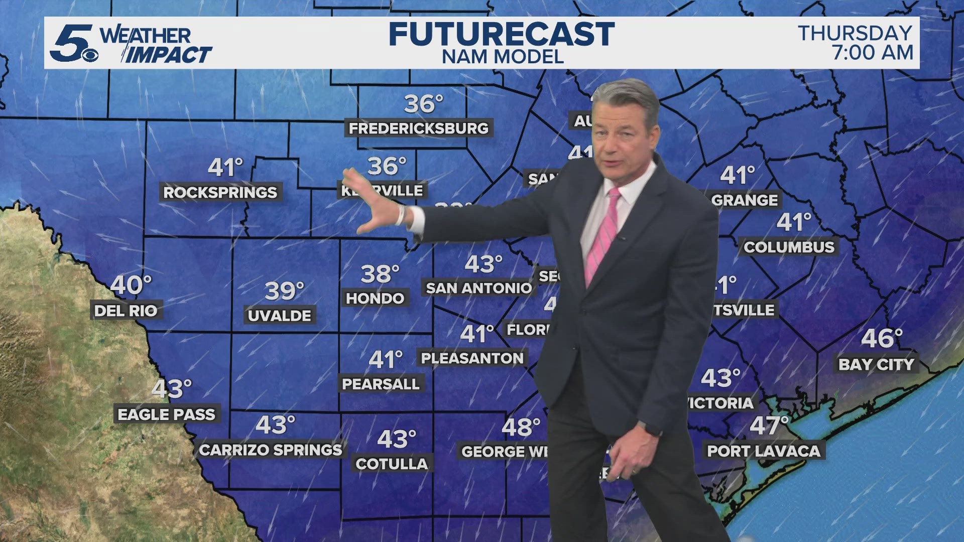 Possible front moving in Thursday | KENS 5 Weather Impact Forecast ...