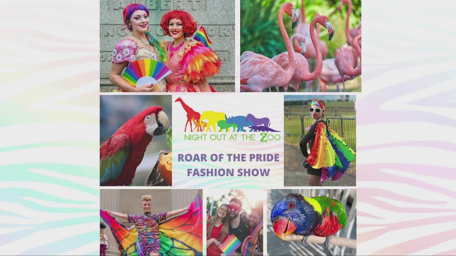 The family-friendly event will feature a night pride parade.