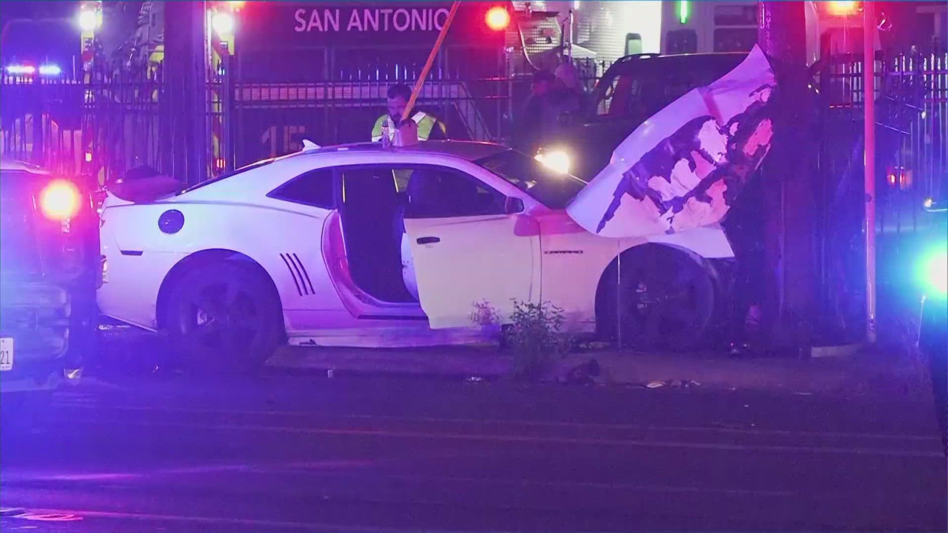 According to police, witnesses reported the Camero as speeding moments before the crash.