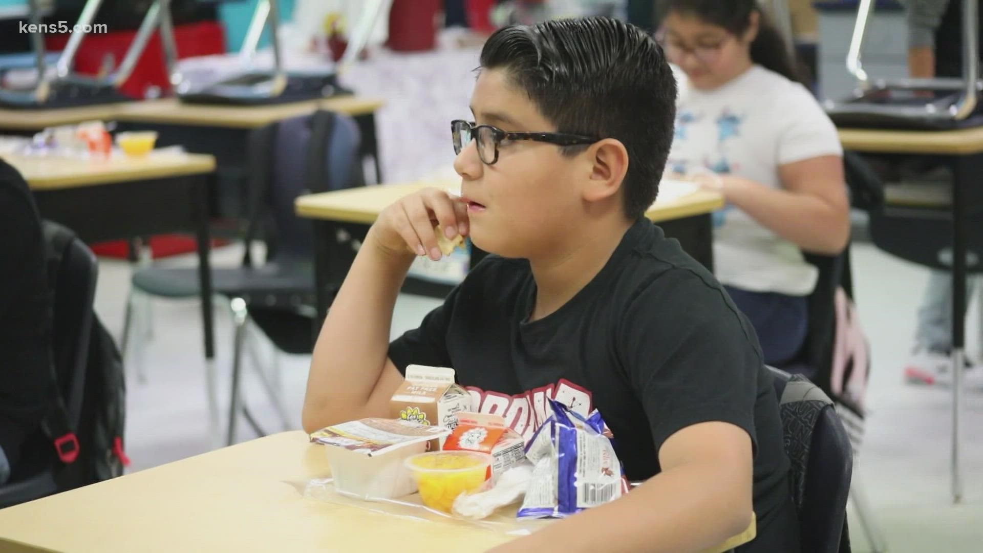 It's part of a new pilot program that started the first week of April. Health experts say breakfast helps students learn and motivates them to come to school.