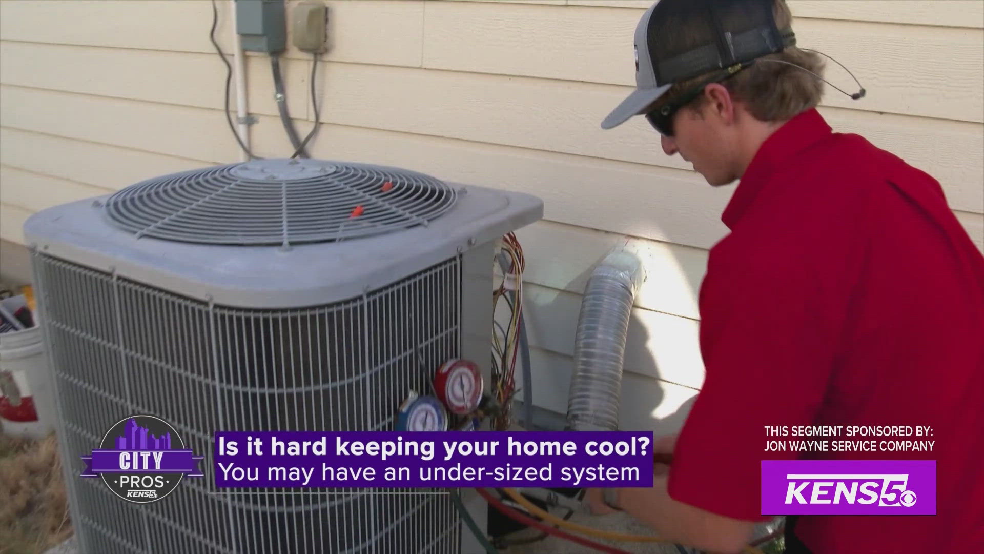 Make sure your A/C works properly this summer. [Sponsored by: Jon Wayne Service Company]