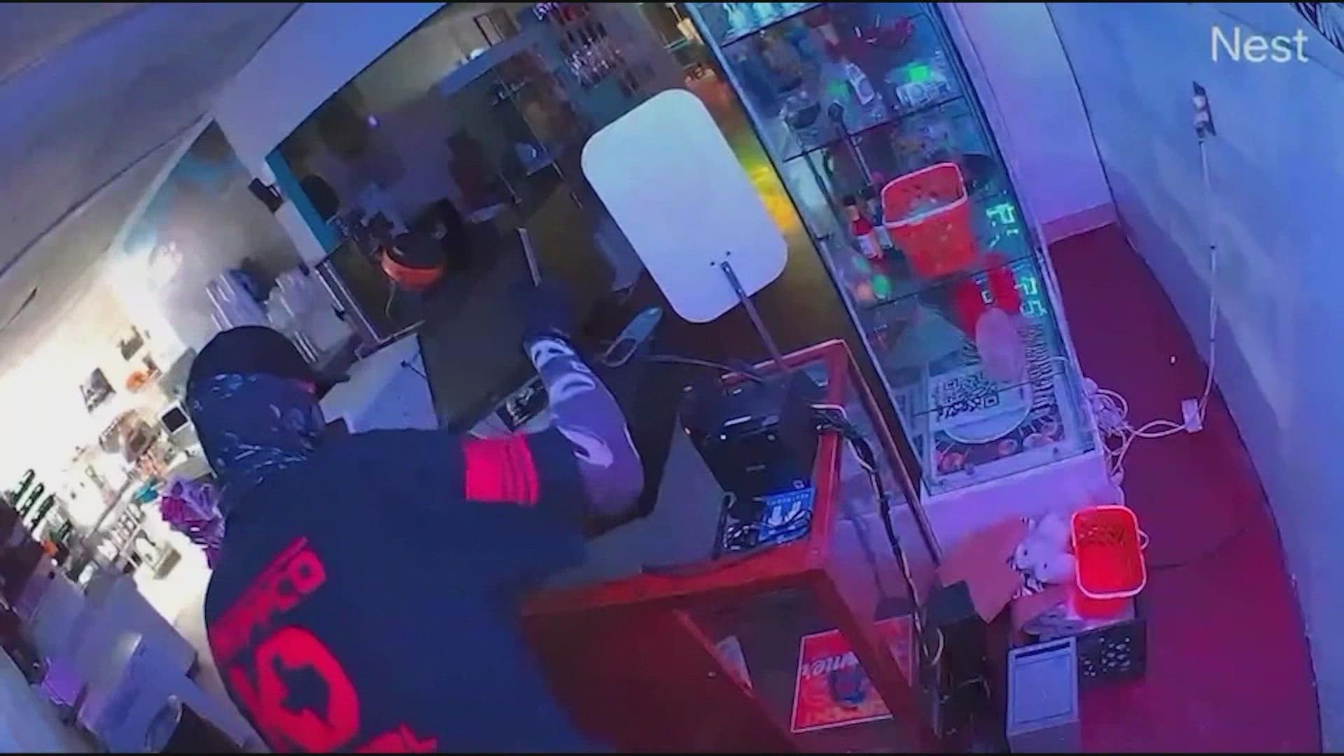 The owner of Chamoy City Limits has invested thousands of dollars on security measures over the last six months following multiple thefts, break ins.