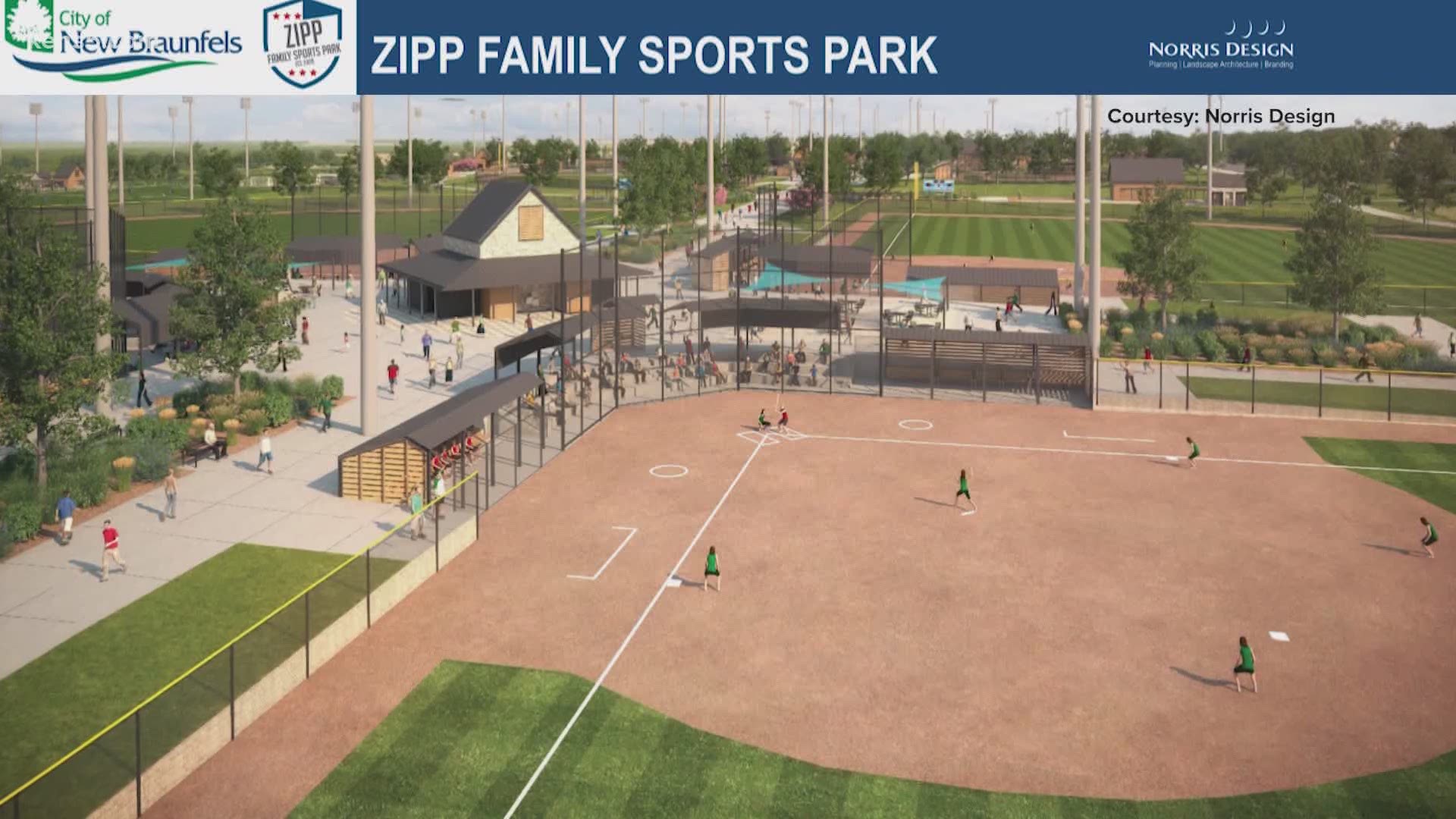 A $750,000 grant from the state will allow for New Braunfels to turn its planned sports park into more of a family park.