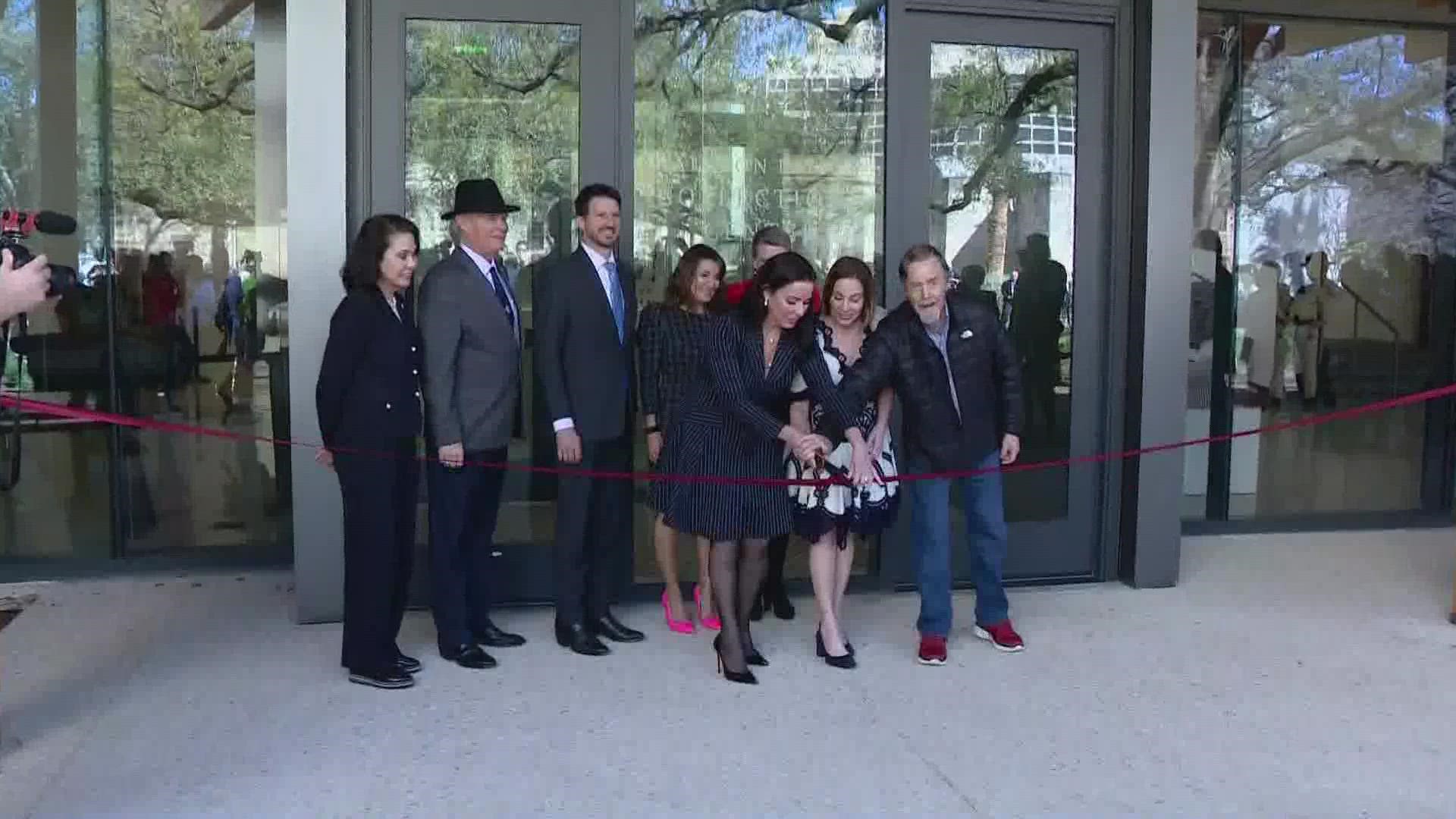 The two-story, 24,000 square foot center is the first building to be constructed on the mission's grounds in 70 years.