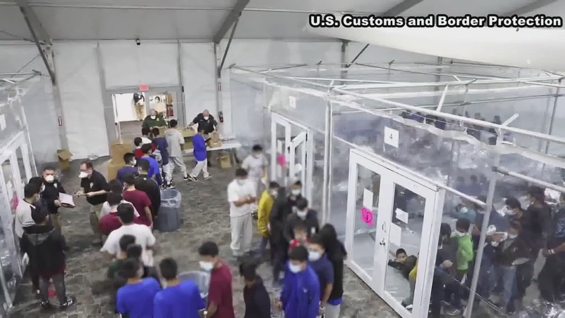 The facility near McAllen opened in February 2021.