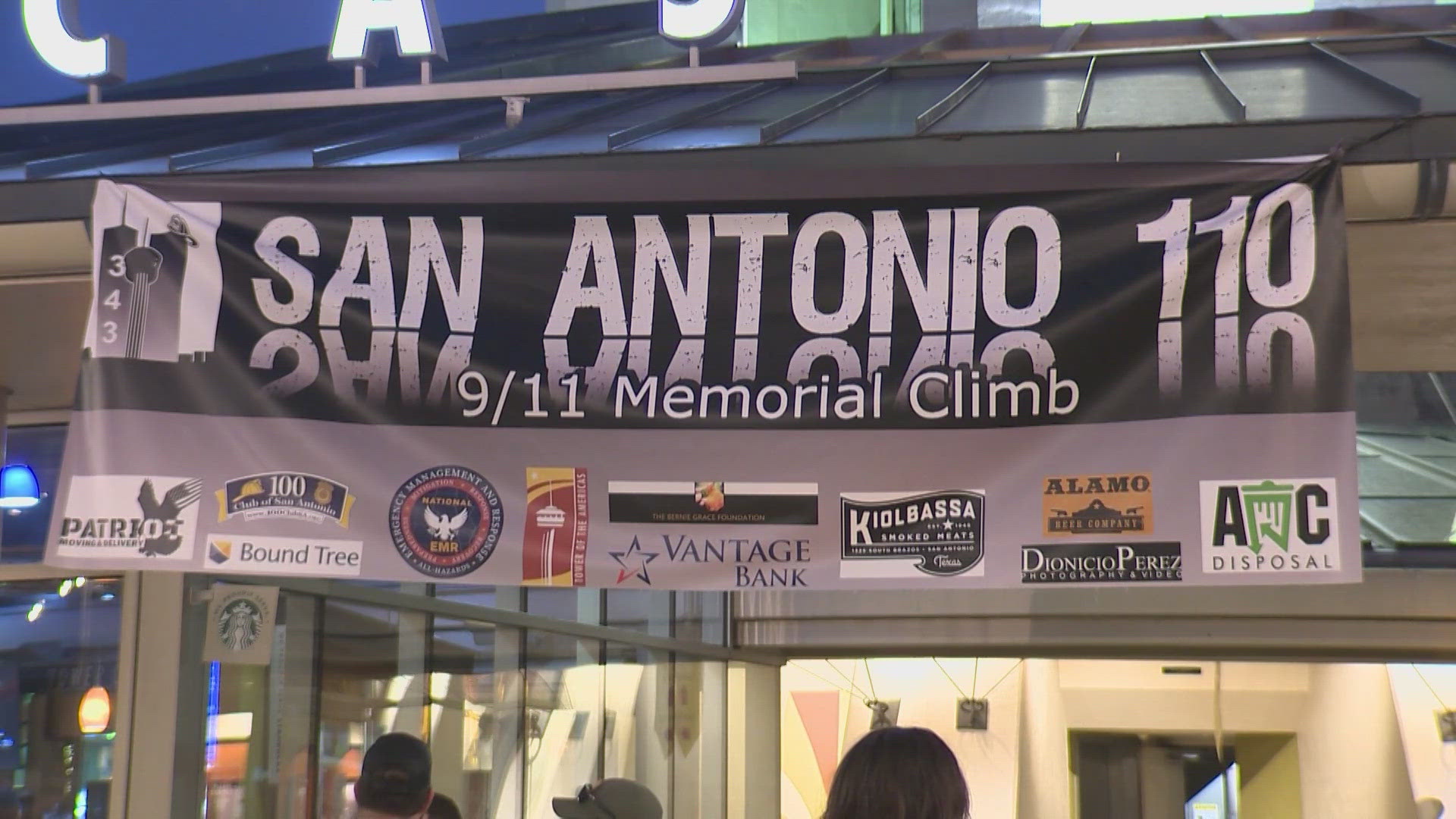 This is one of the largest 9/11 memorial climbs in the country and world.