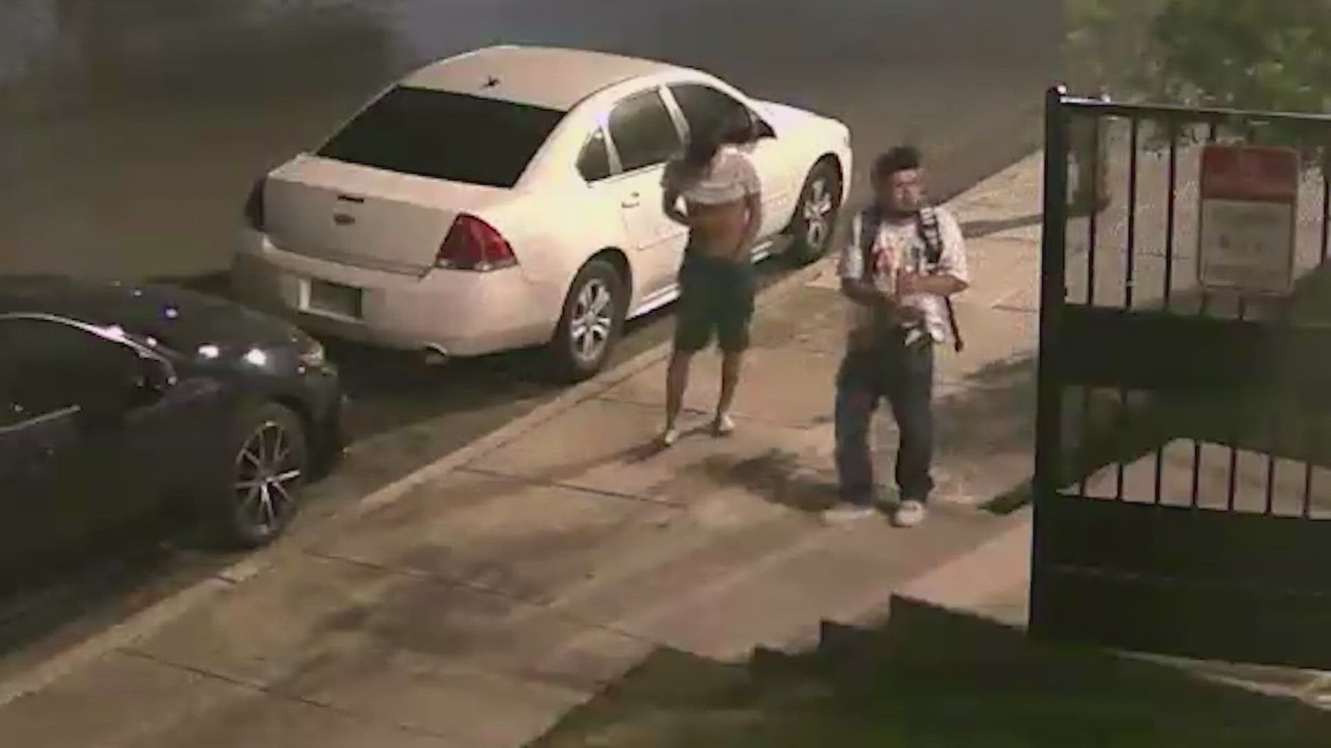 New video shows suspects connected to shooting that left father dead outside his home