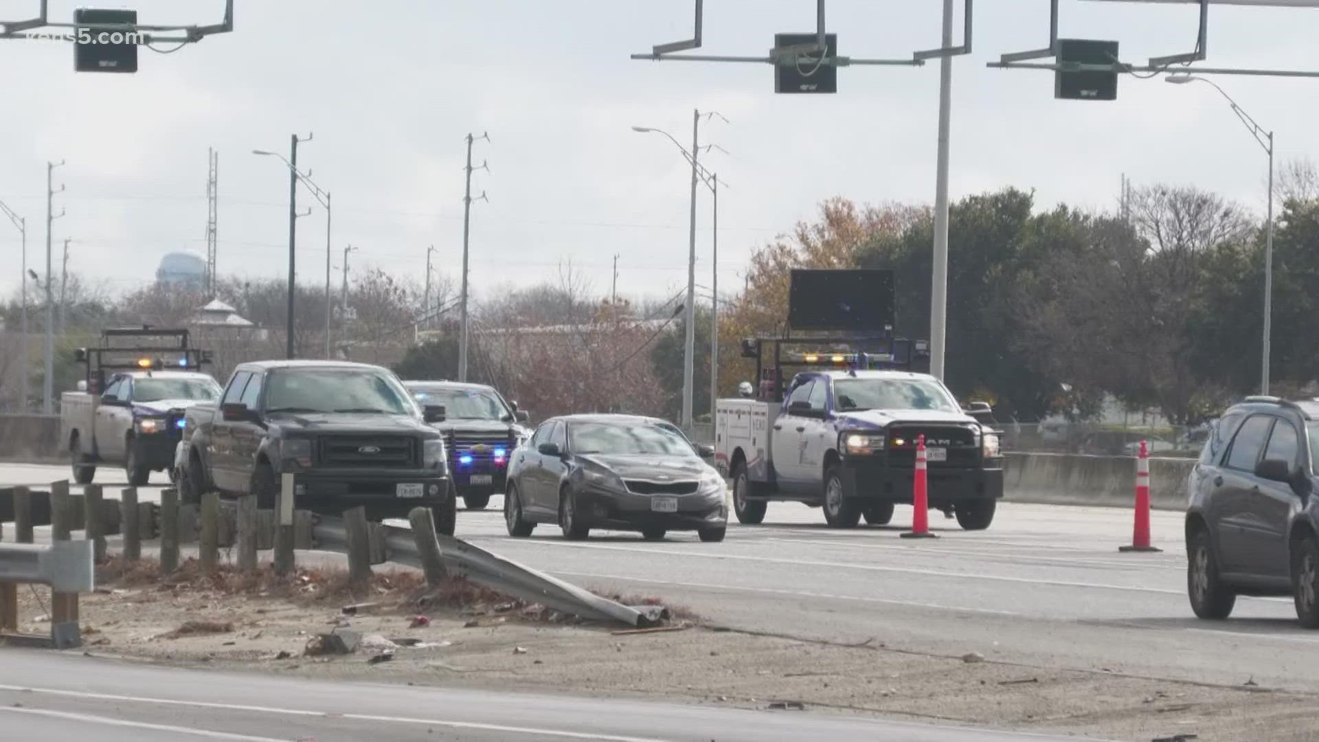 Officers were called out to the area of Highway 90 and Highway 151 for a report of a traffic accident around 10 a.m.