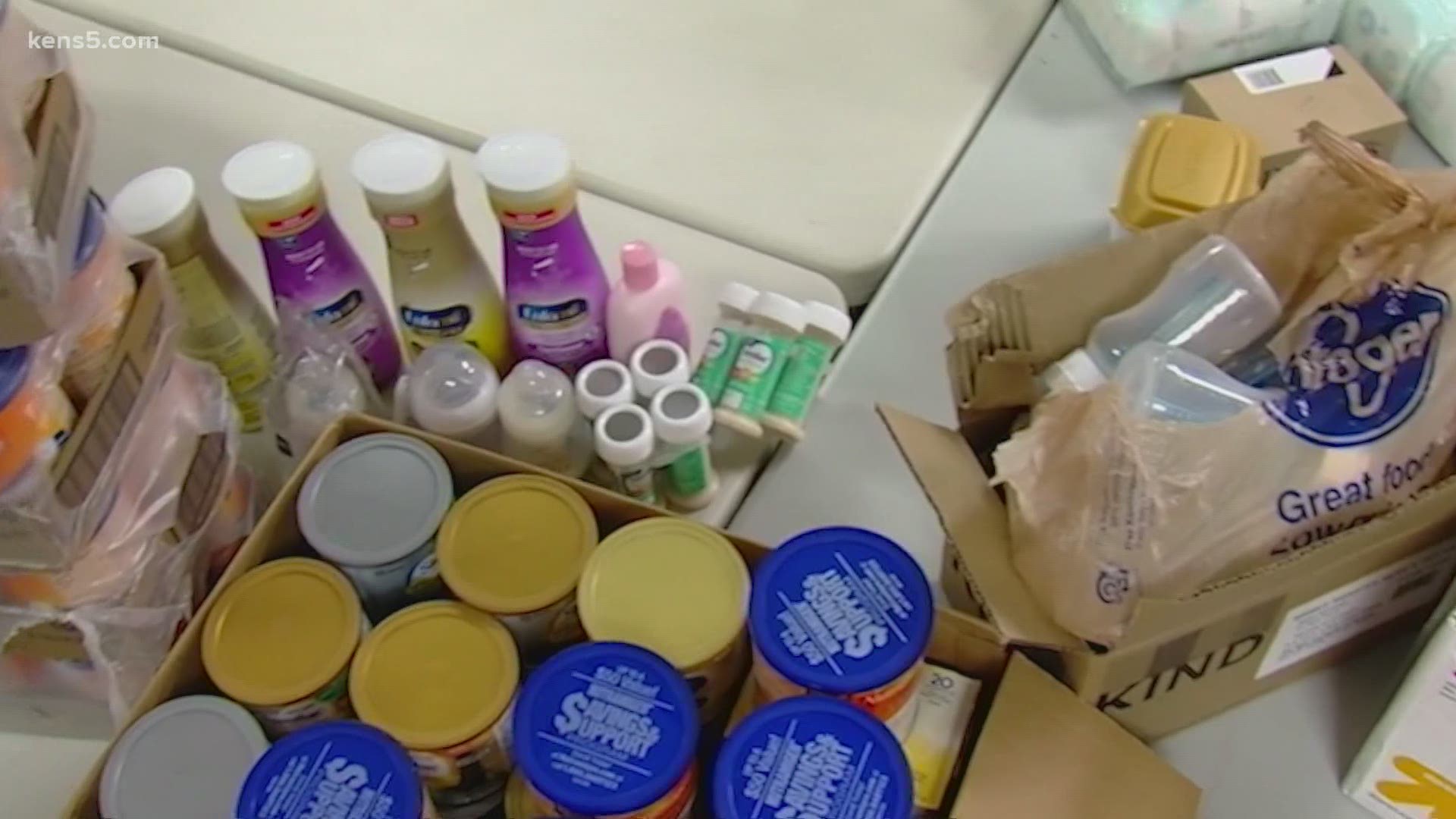 Two organizations are working to help families get the formula, food and supplies they need to care for children.