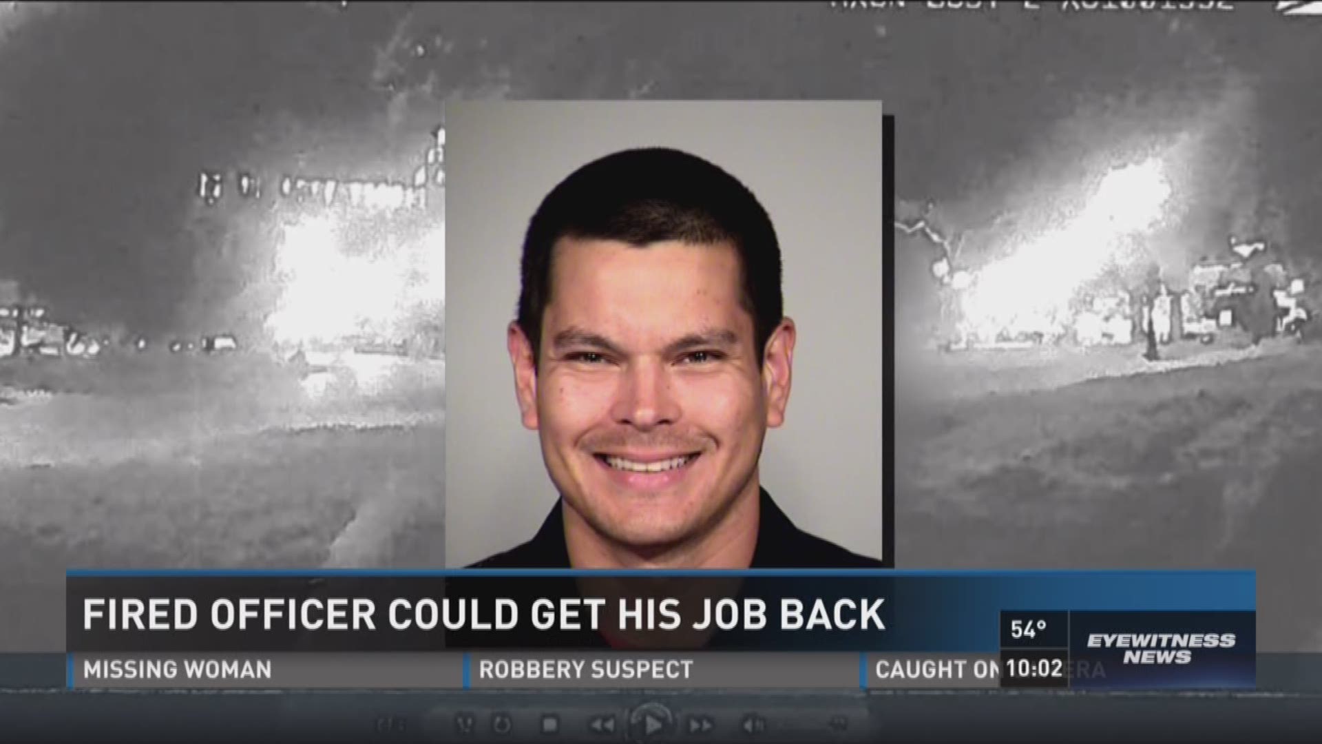 Fired officer could get his job back