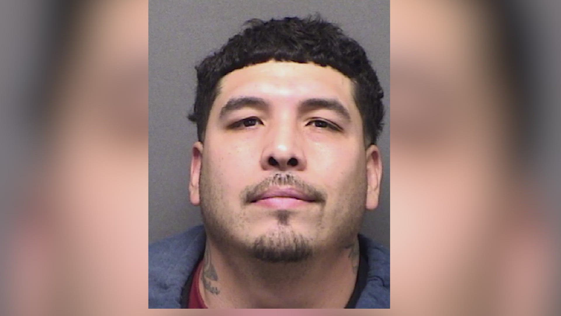 A man is accused of brutally beating and choking his girlfriend and this is not the first time the suspect is facing charges of assault, authorities said.