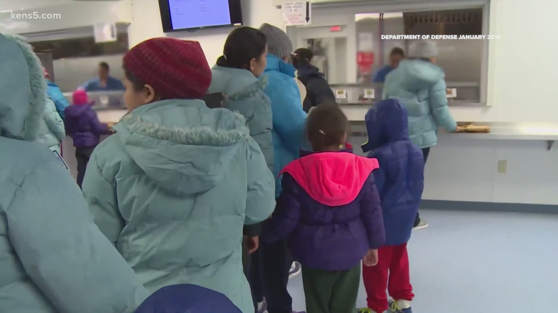 Families in ICE detention said they were served frozen food, one bottle of water per day, and had unusable toilets during last week's winter storms.
