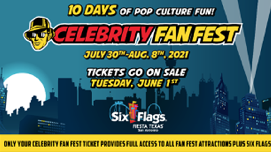 Celebrity Fan Fest returns to San Antonio with 10 days of pop culture