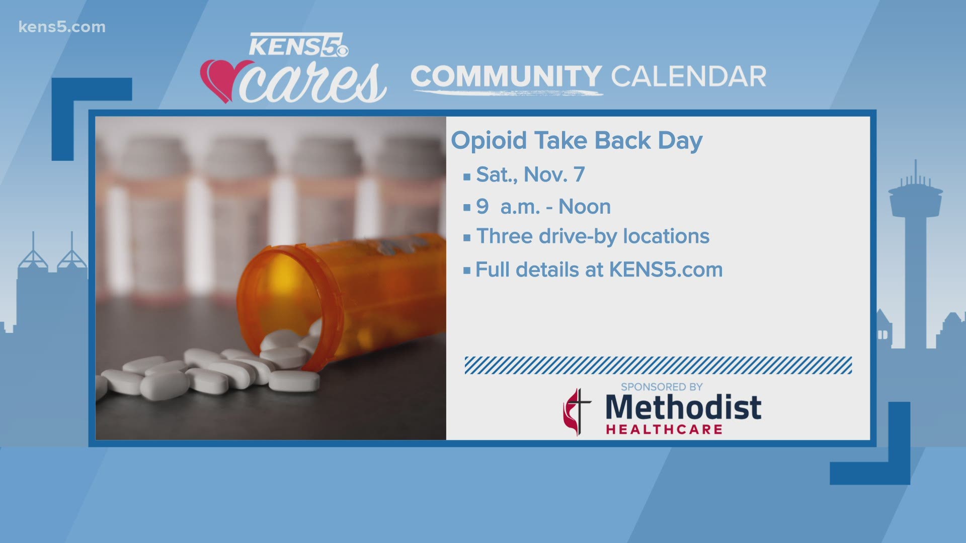 Safely get rid of your unused or expired medications tomorrow on 'Opioid Take Back Day.'