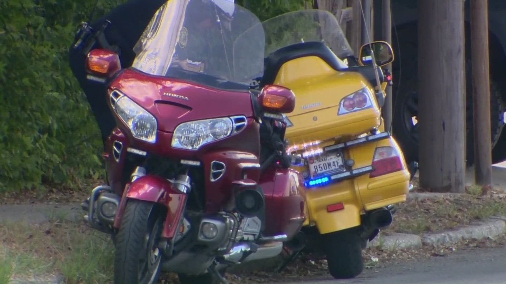 Within the past 5 months, KENS 5 has reported on three different incidents where motorcycle officers were hurt while working a funeral procession.