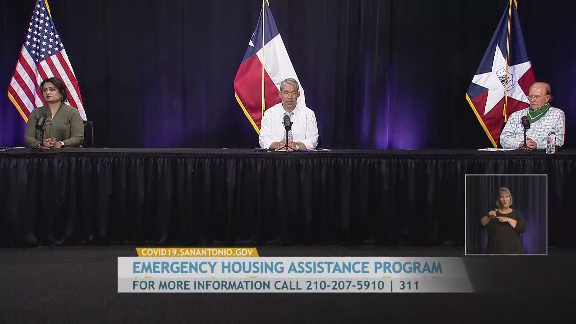 Mayor Nirenberg reported 186 new cases and four new deaths, raising the totals in Bexar County to 201,196 cases and 2,995 deaths.