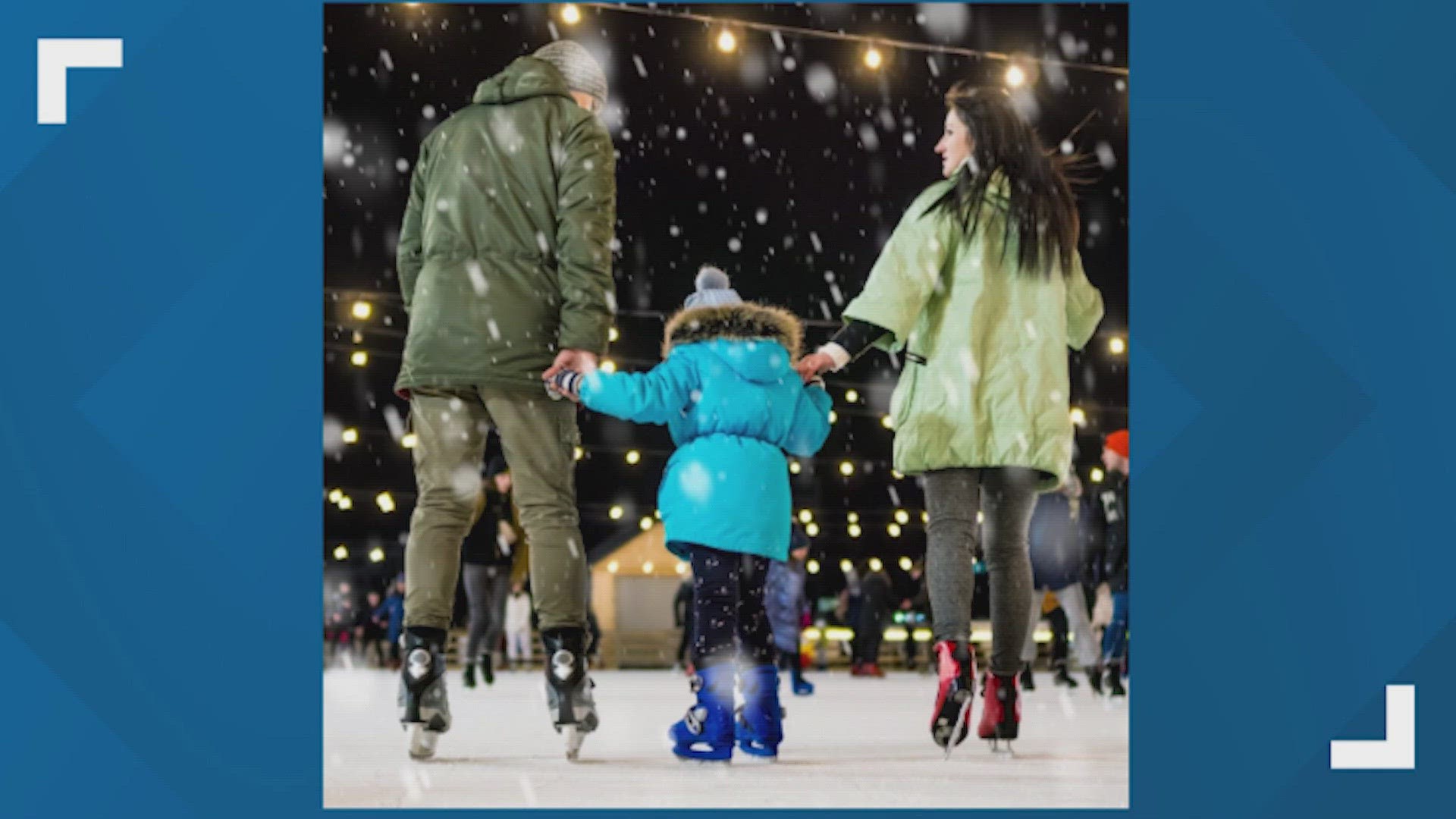 The rink will be open from 3 until 10 p.m. every day, November 23 until December 31.