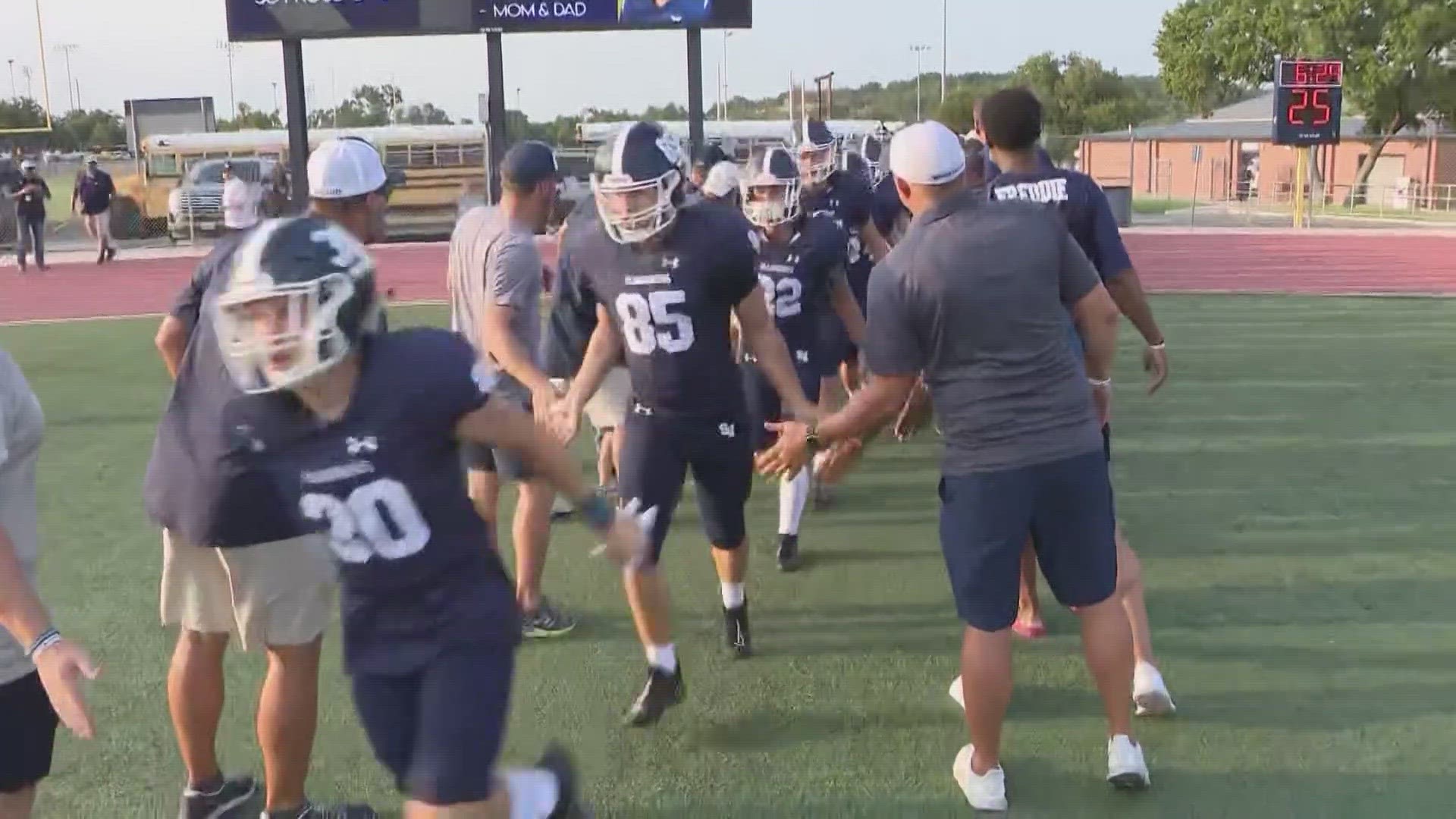 Smithson Valley football team going for first state title
