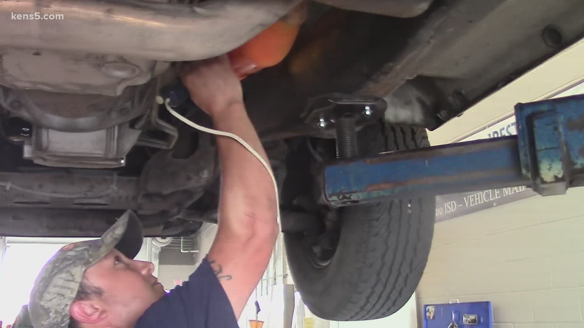 The district is now taking steps to prevent future catalytic converter thefts.