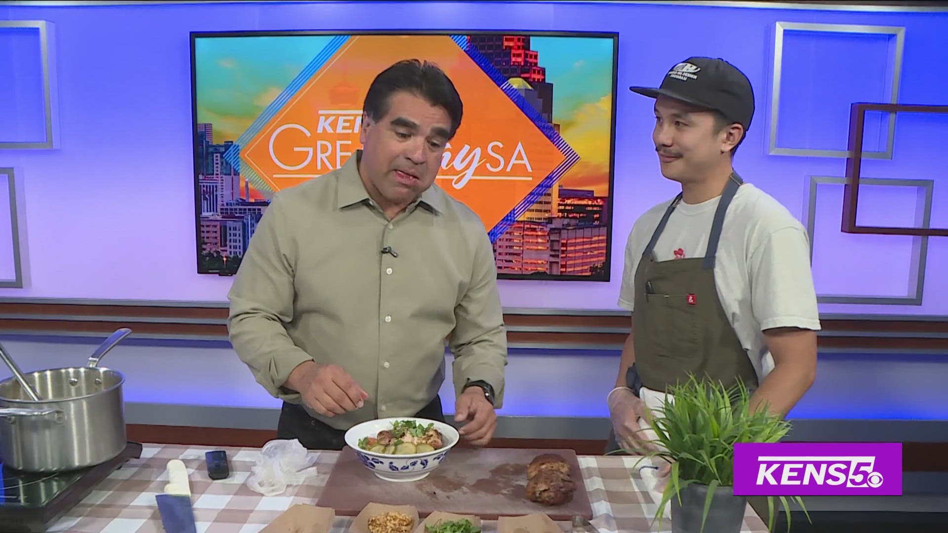 Andrew Ho with Curry Boys BBQ stops by to share some menu items.