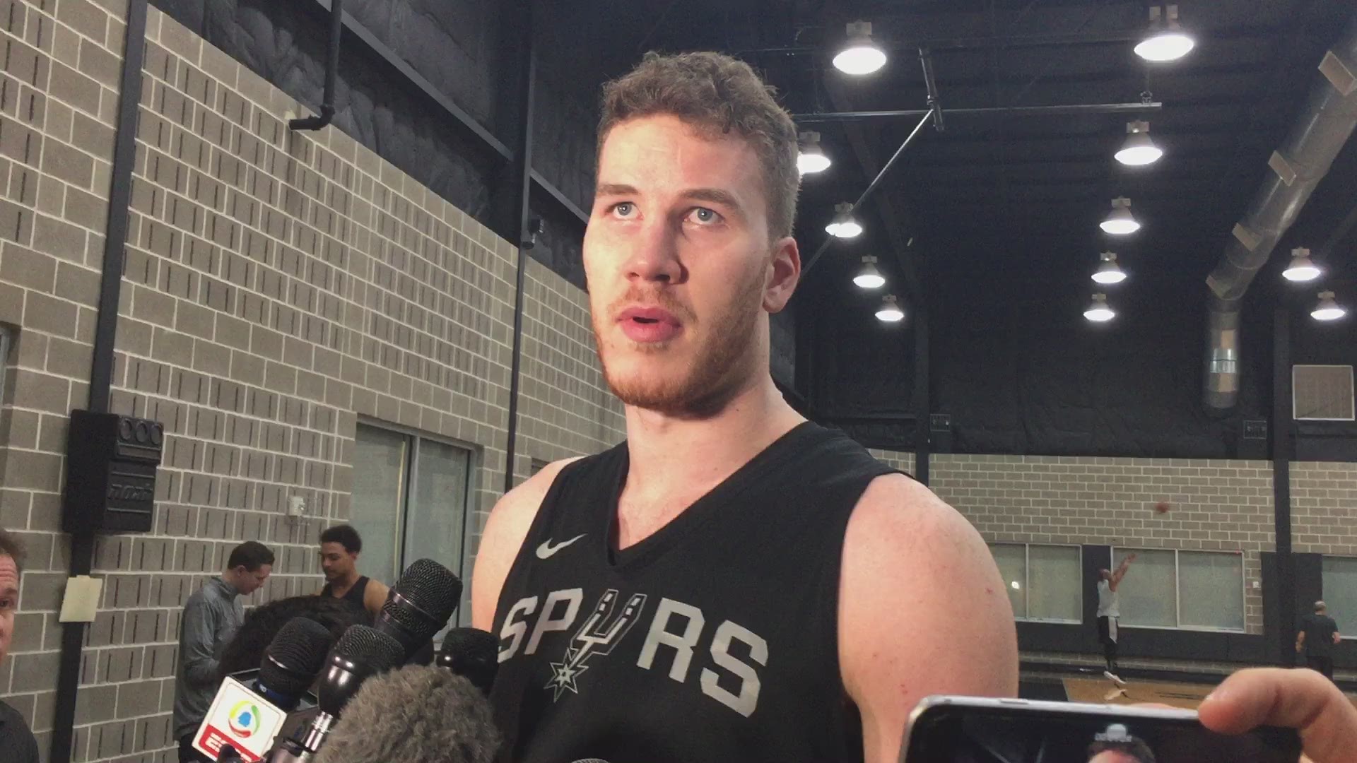Spurs center Jakob Poeltl talks about the team's mindset heading into Game 6 against the Nuggets