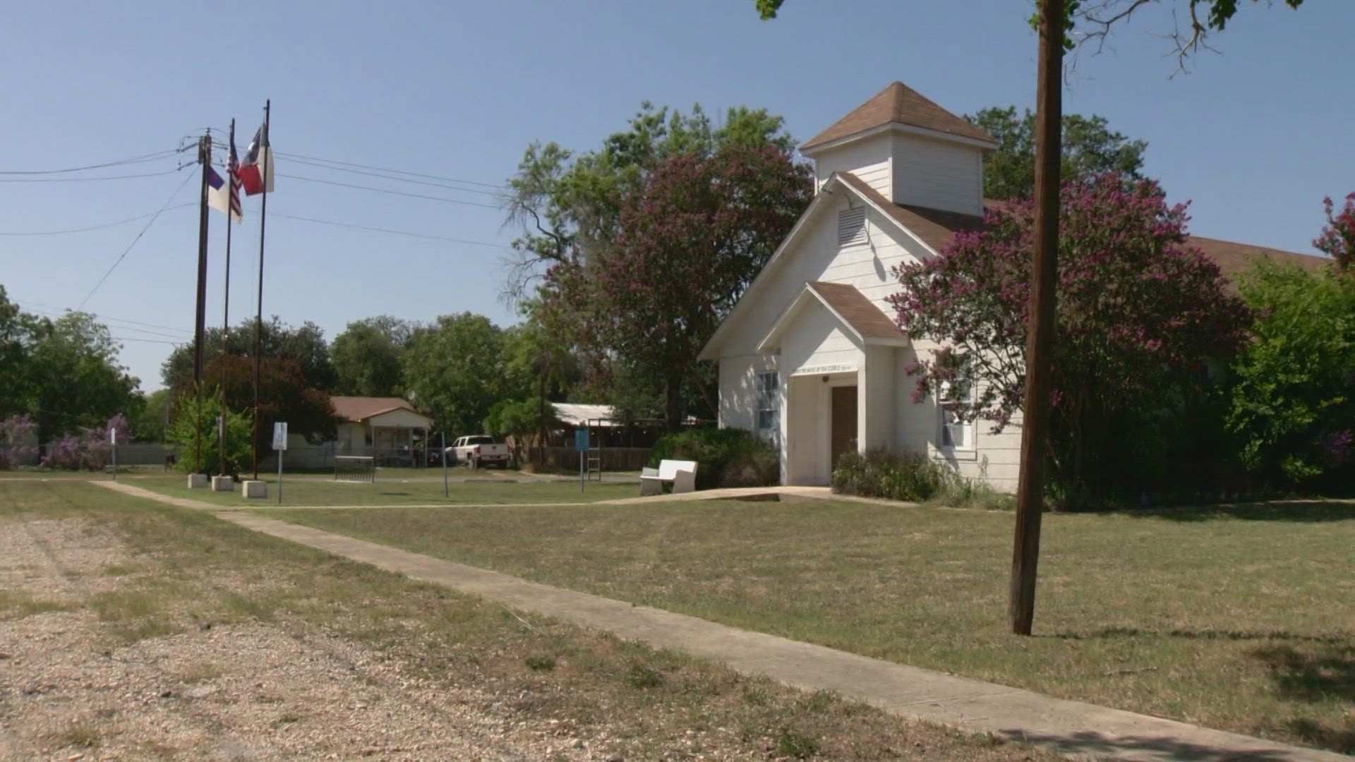 After a long battle to save the church building, the site of the deadly shooting was demolished Monday.