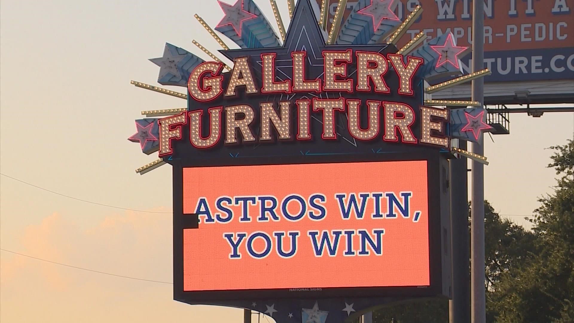 Furniture store owner wins $75M on World Series bets