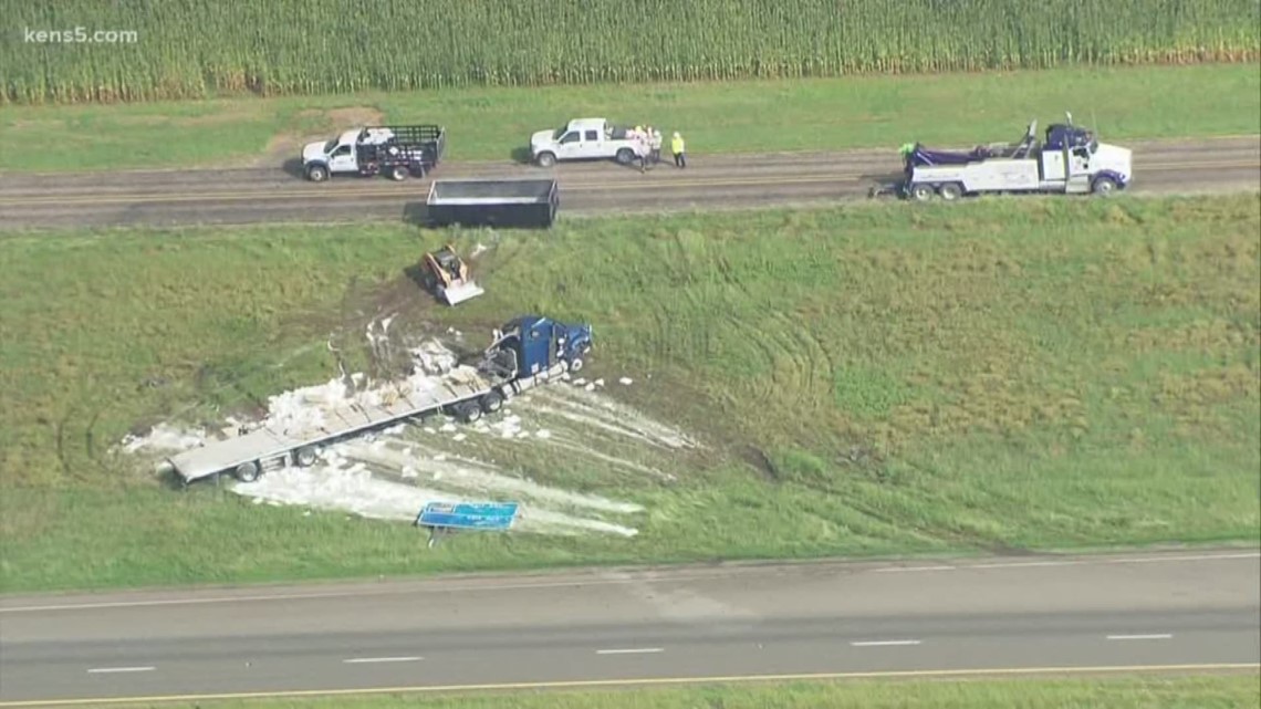 Major collision on I10 near Seguin