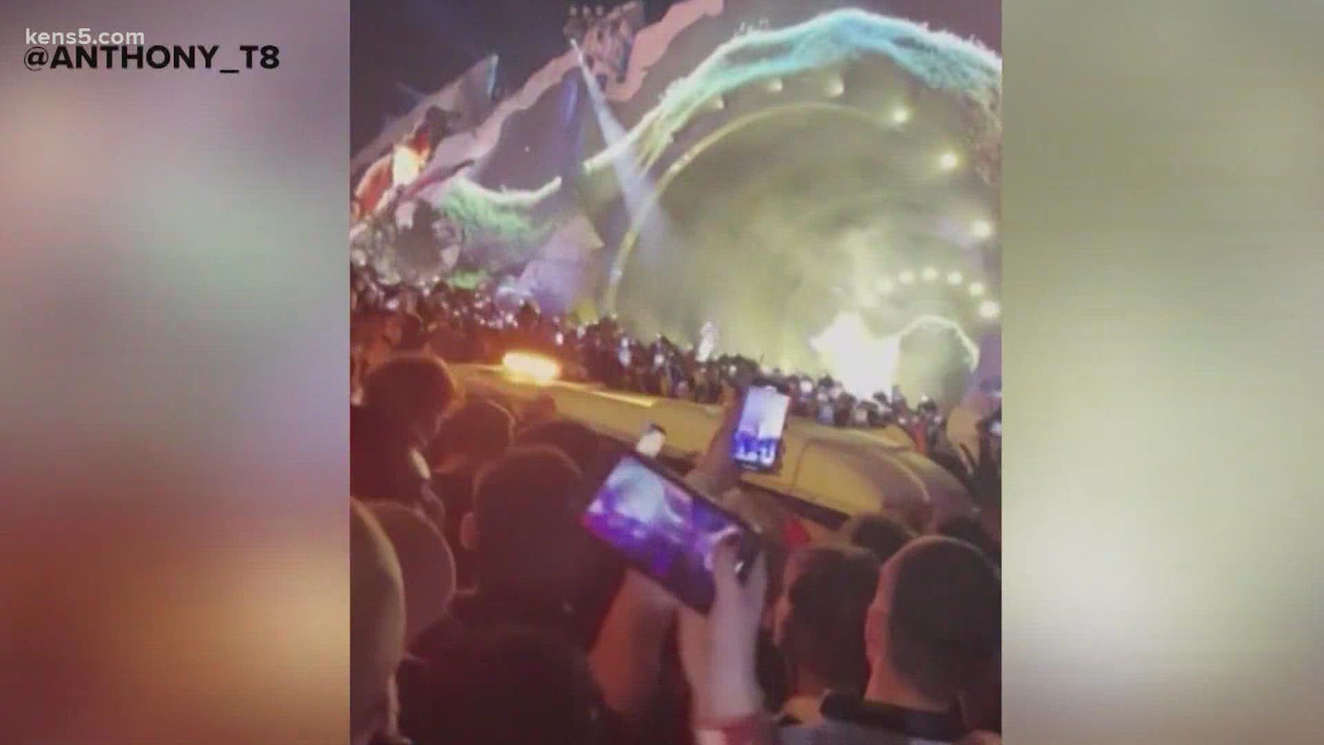 Officials are asking anyone with photos or video from the concert to upload it to the FBI's website.