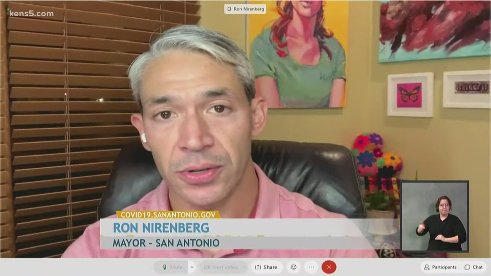 Mayor Nirenberg reported 366 new cases, bringing the total to 70,894. He also reported 3 new deaths, bringing the county's death toll to 1,307.
