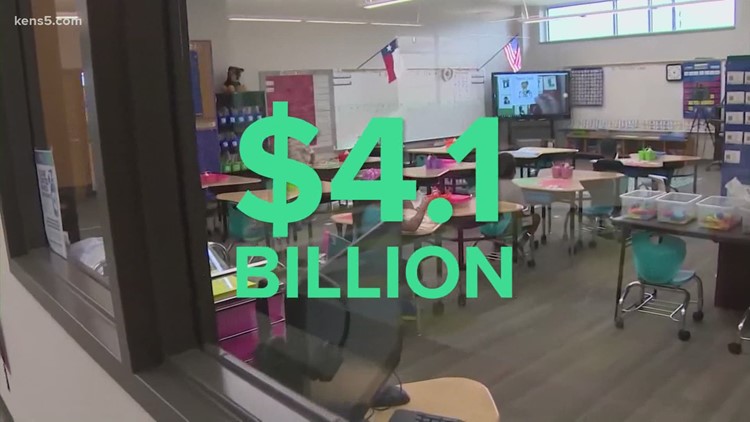U.S. Department of Education providing an additional $4.1 billion to Texas