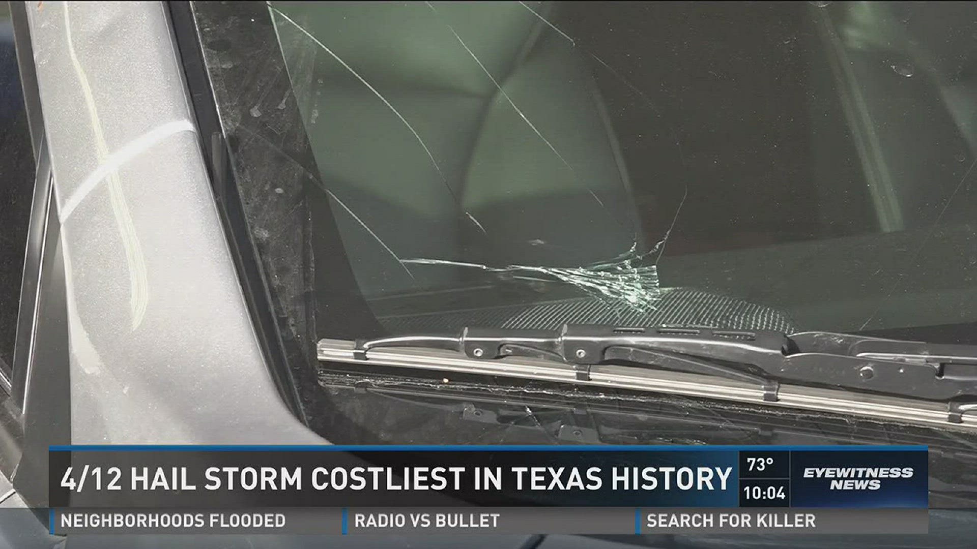 4/12 hail storm costliest in Texas history