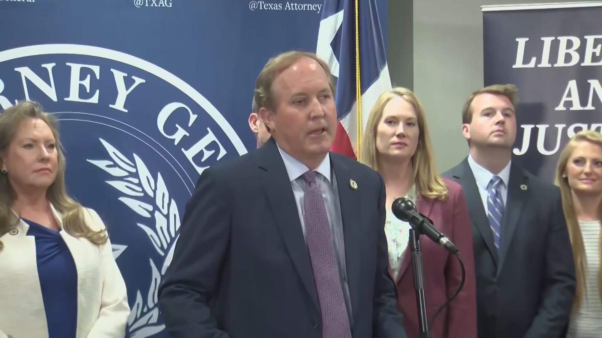 Now Paxton is immediately suspended from his job as a top law enforcement officer in Texas, pending the outcome of a trial in the Texas Senate.