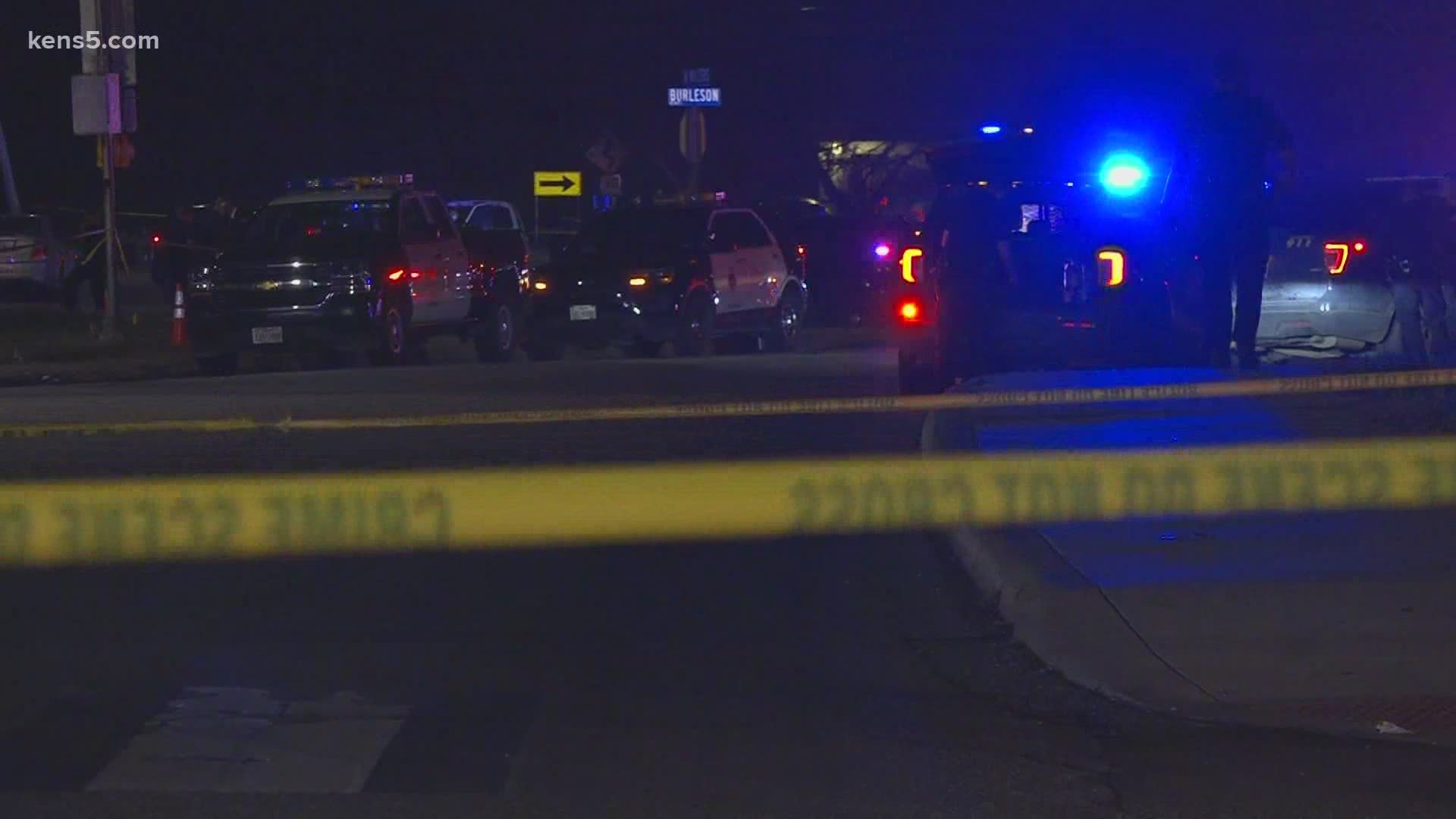A man was killed by San Antonio Police officers responding to the scene of a shooting on the east side Friday night, authorities say.