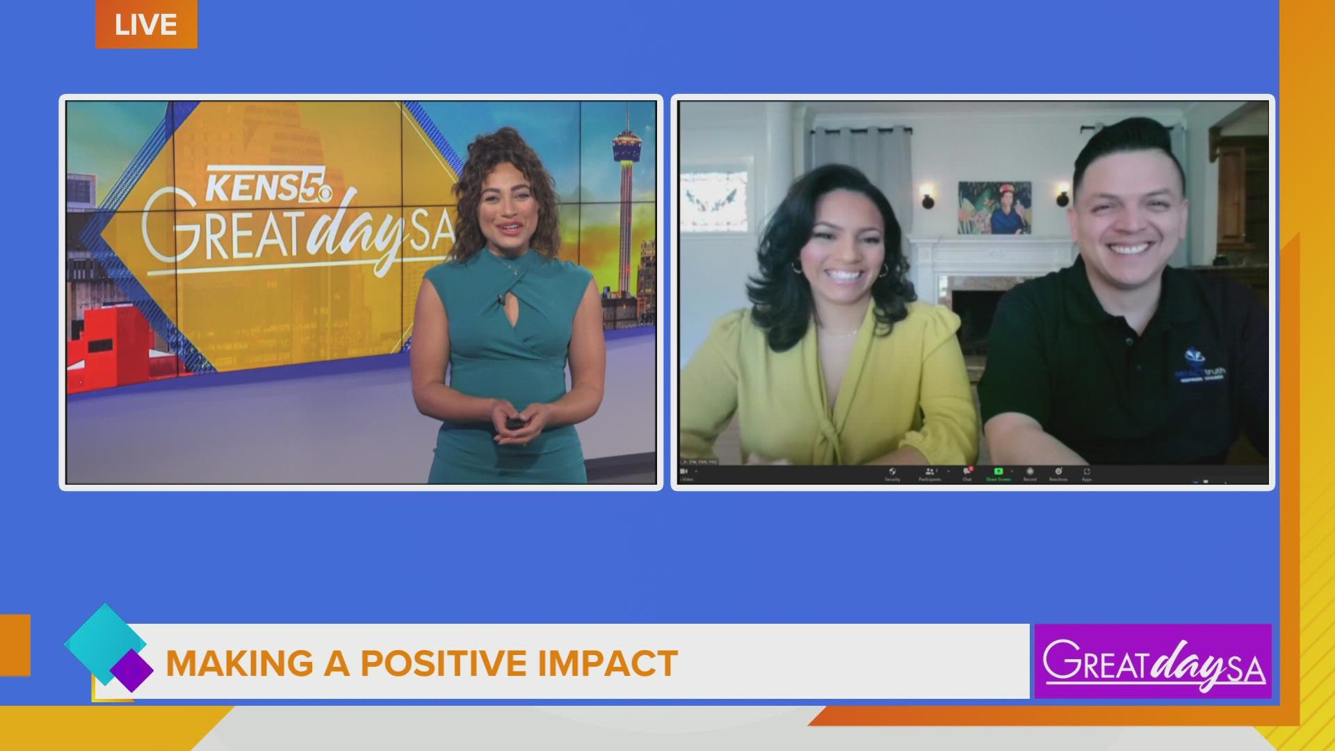 CEO, Roy Juarez, and actress, April Hernandez, share more about 'Impact Truth'