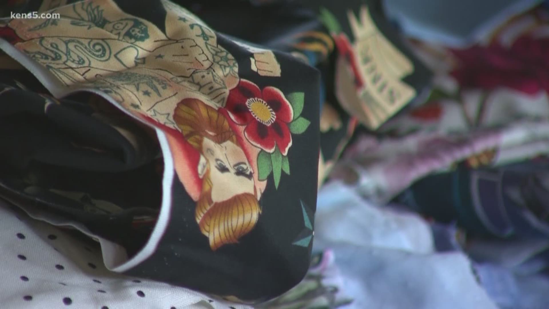 KENS 5's Audrey Castoreno introduces us to a San Antonio designer who is bringing denim, leather and creativity together in his unique men's fashion line.