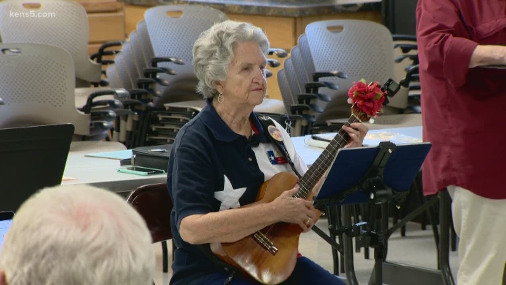 More than 50 years ago, Beverly Gagliari taught herself to play the ukulele. Today, she's still spreading the love to those who want to learn.