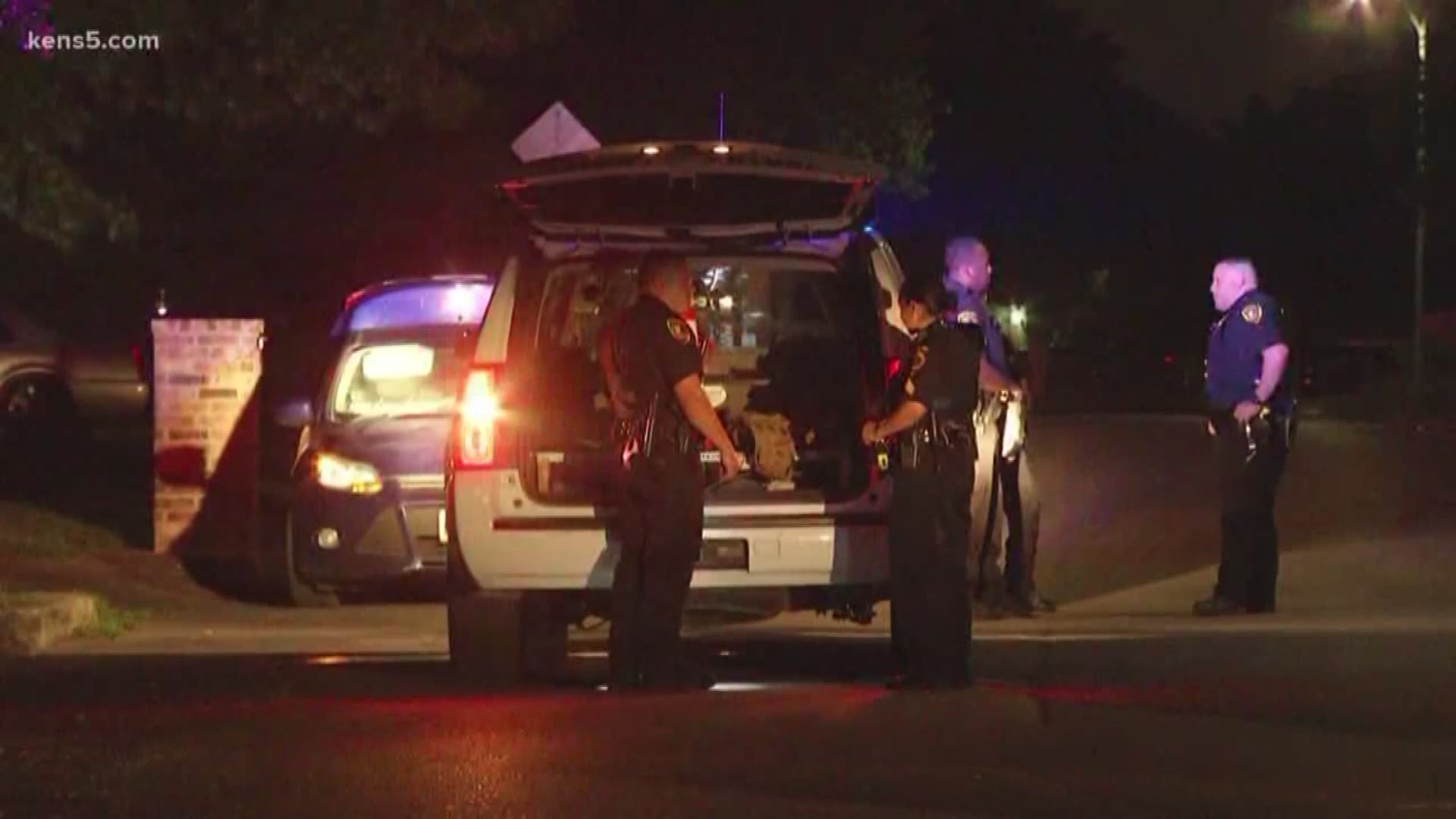 According to police, the car the suspects were in was stolen. The car reached speeds of up to 68 mph in the residential area of Bear Creek Drive and Saddlebrook Drive on the city's west side.