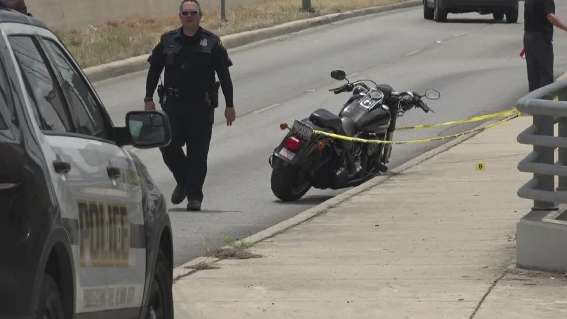 A series of crashes on the city's northeast side evolved into a shooting Monday afternoon. And a man who witnessed the whole thing develop spoke with KENS 5 about his experience.