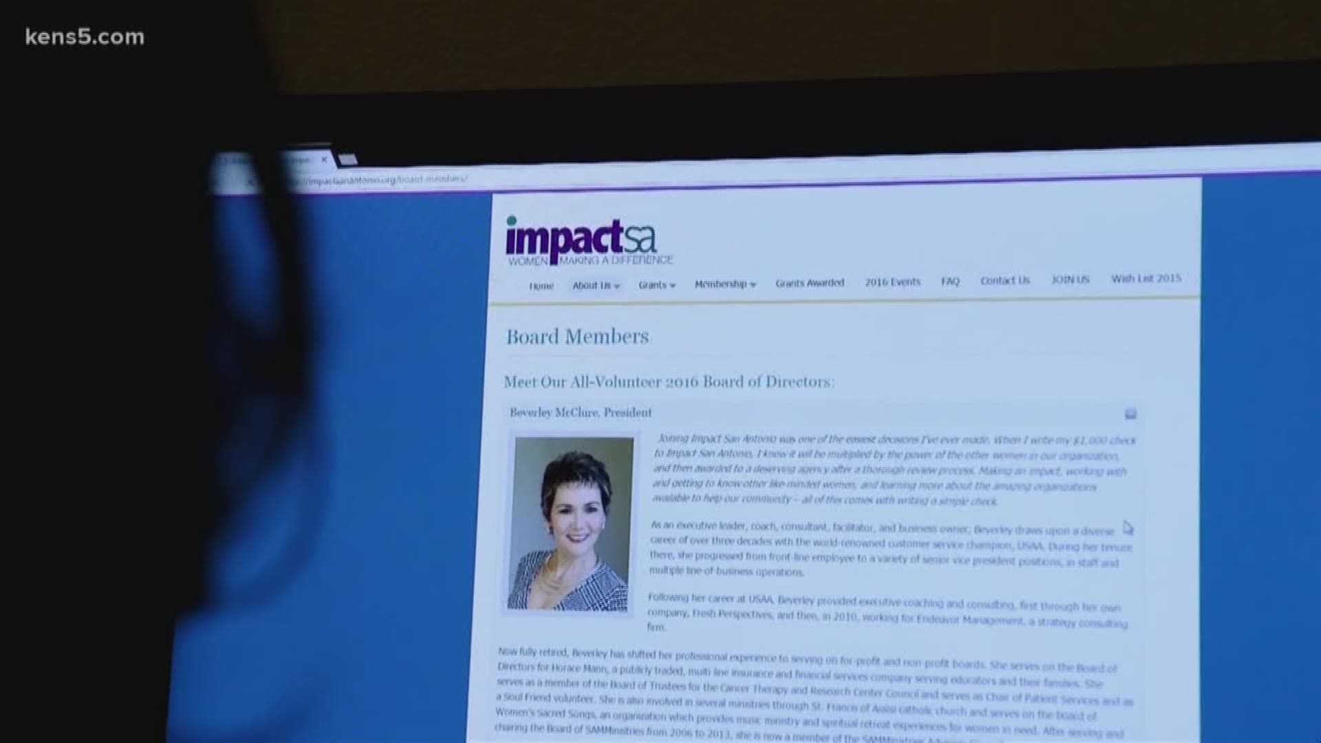 Impact San Antonio is a women's philanthropic giving circle. Women join and donate money -- and all that money is turned into $100,000 grants each year. This year... for the first time ever -- they're close to reaching $500,000... to turn into 5 grants. E