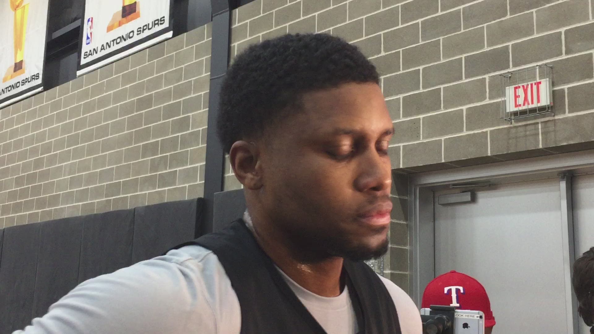Spurs forward Rudy Gay on his status for Wednesday's season opener