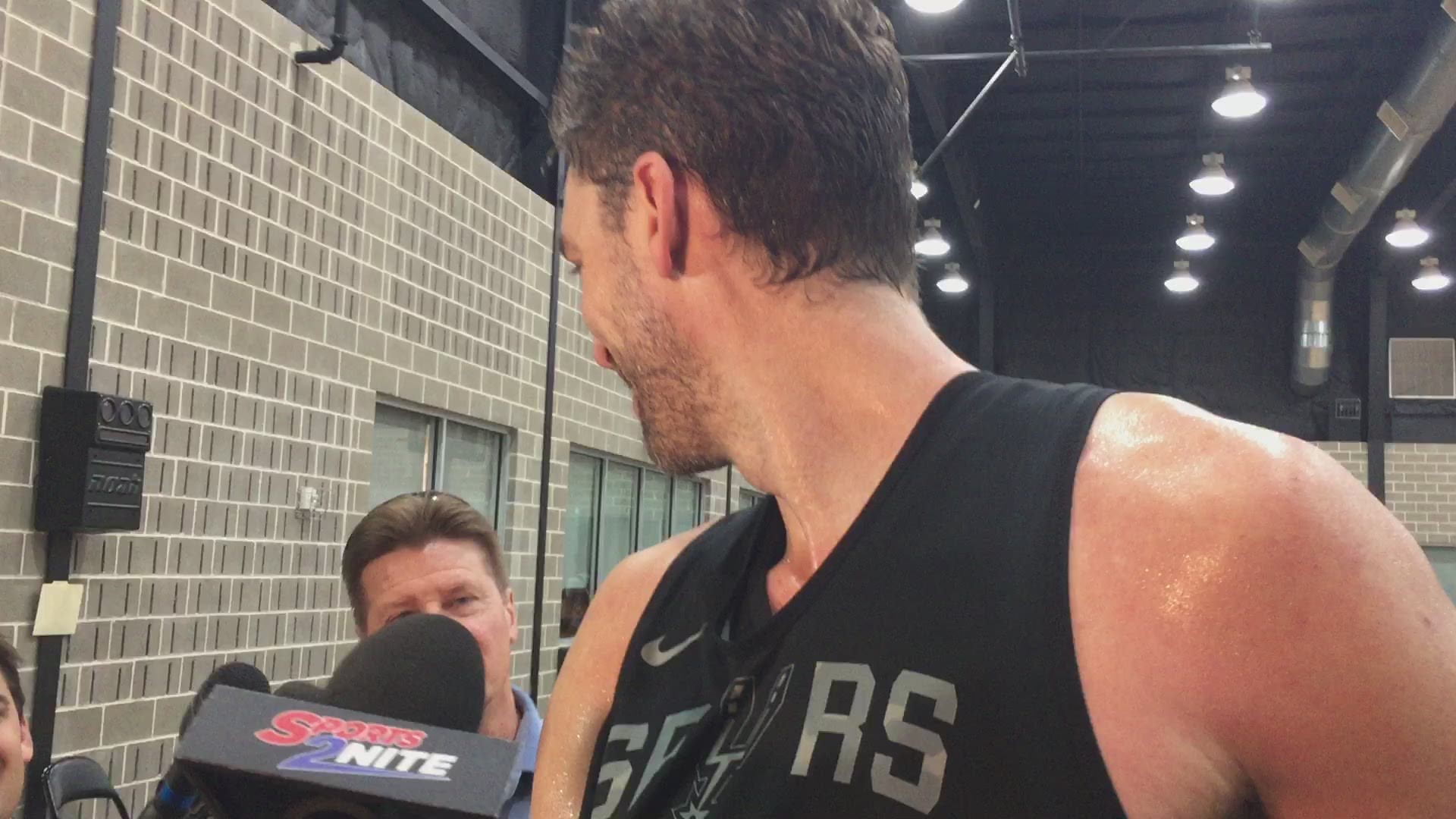 Spurs forward/center Pau Gasol on the start of another training camp
