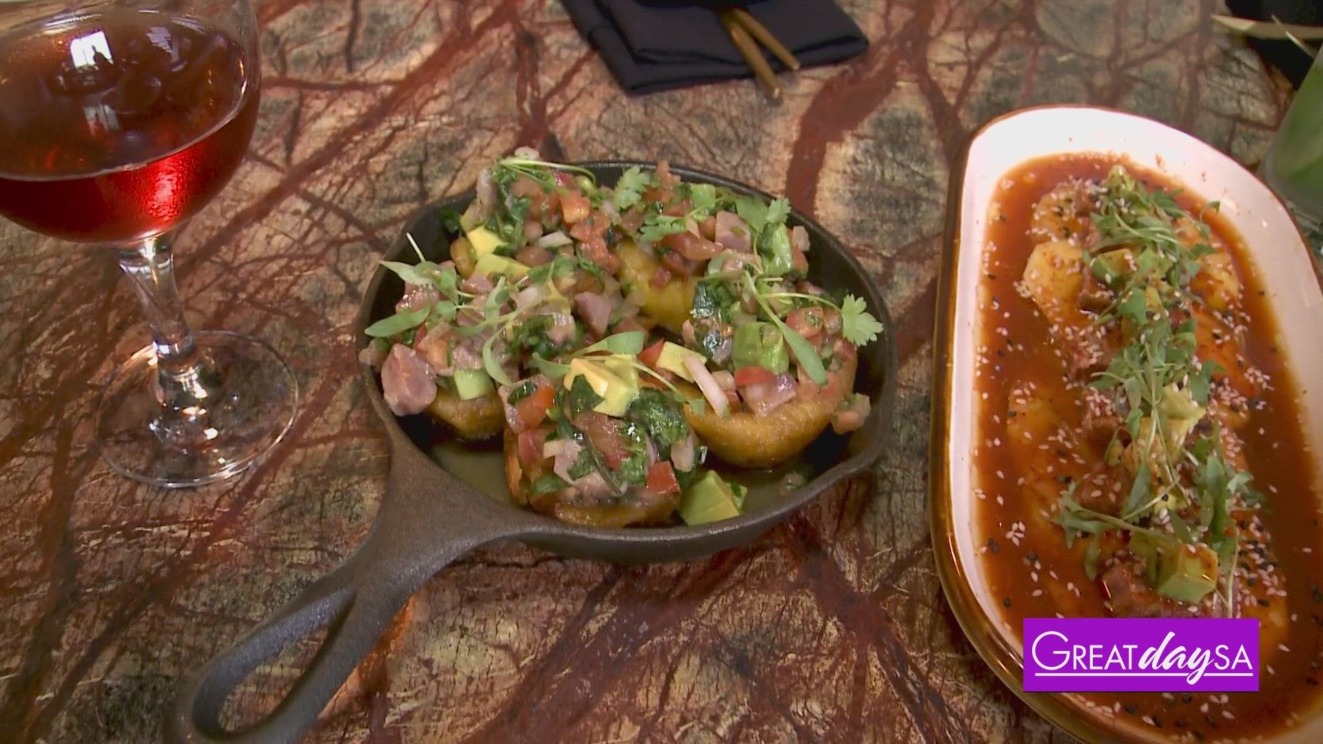 Chef Arturo Villegas with Paladar whips up some delicious fusion dishes with Roma.